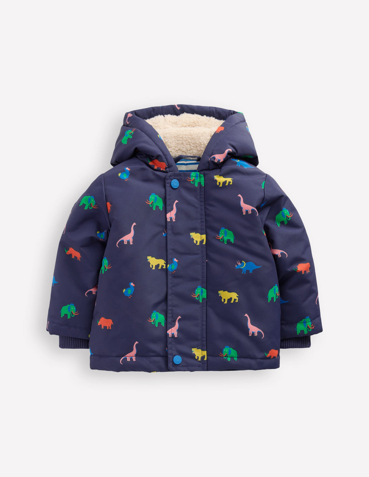 3-in-1 Shower Resistant Coat-Navy Prehistoric Print-1