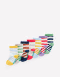 Babysocken im 7er-Pack-Gestreift