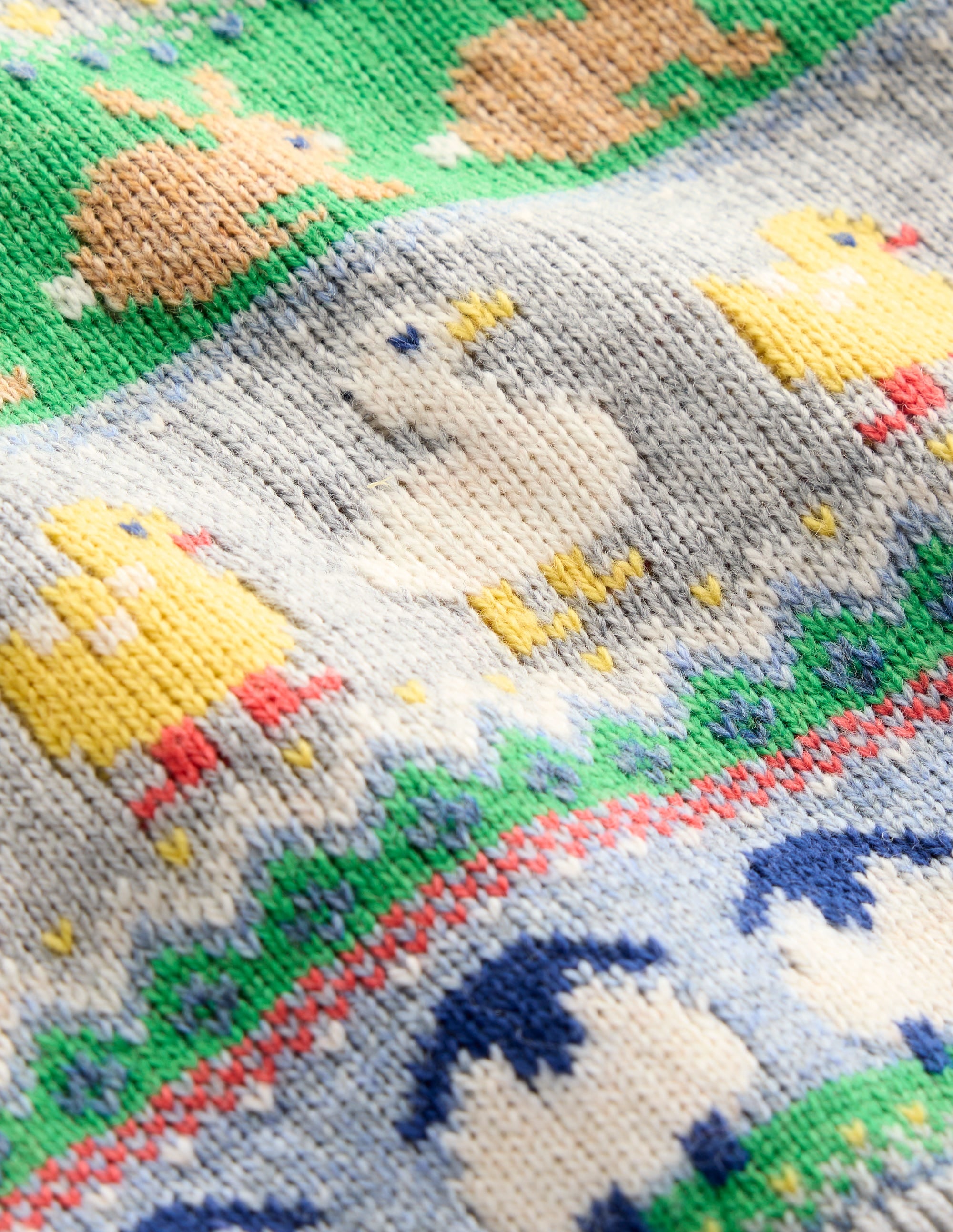 Fair-Isle-Pullover-Bunt Ostern Fair-Isle - Image 3