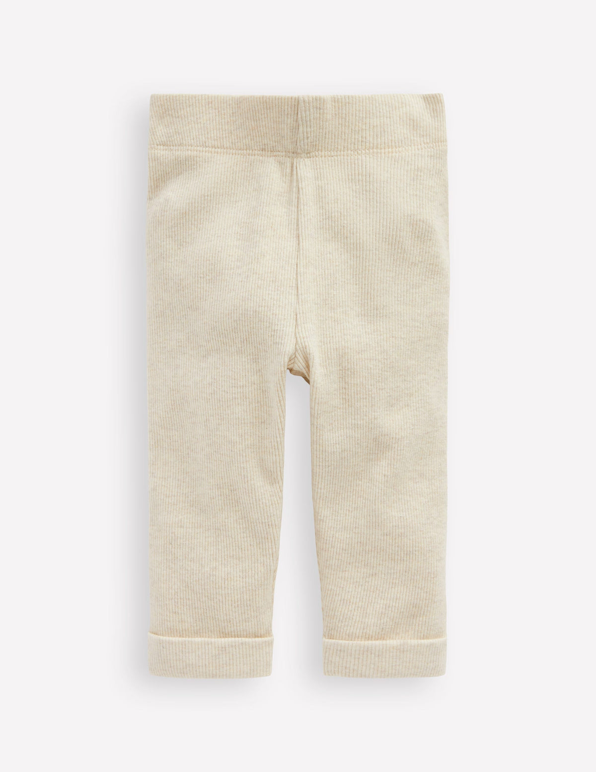 Legging côtelé chiné-Avoine chine-1