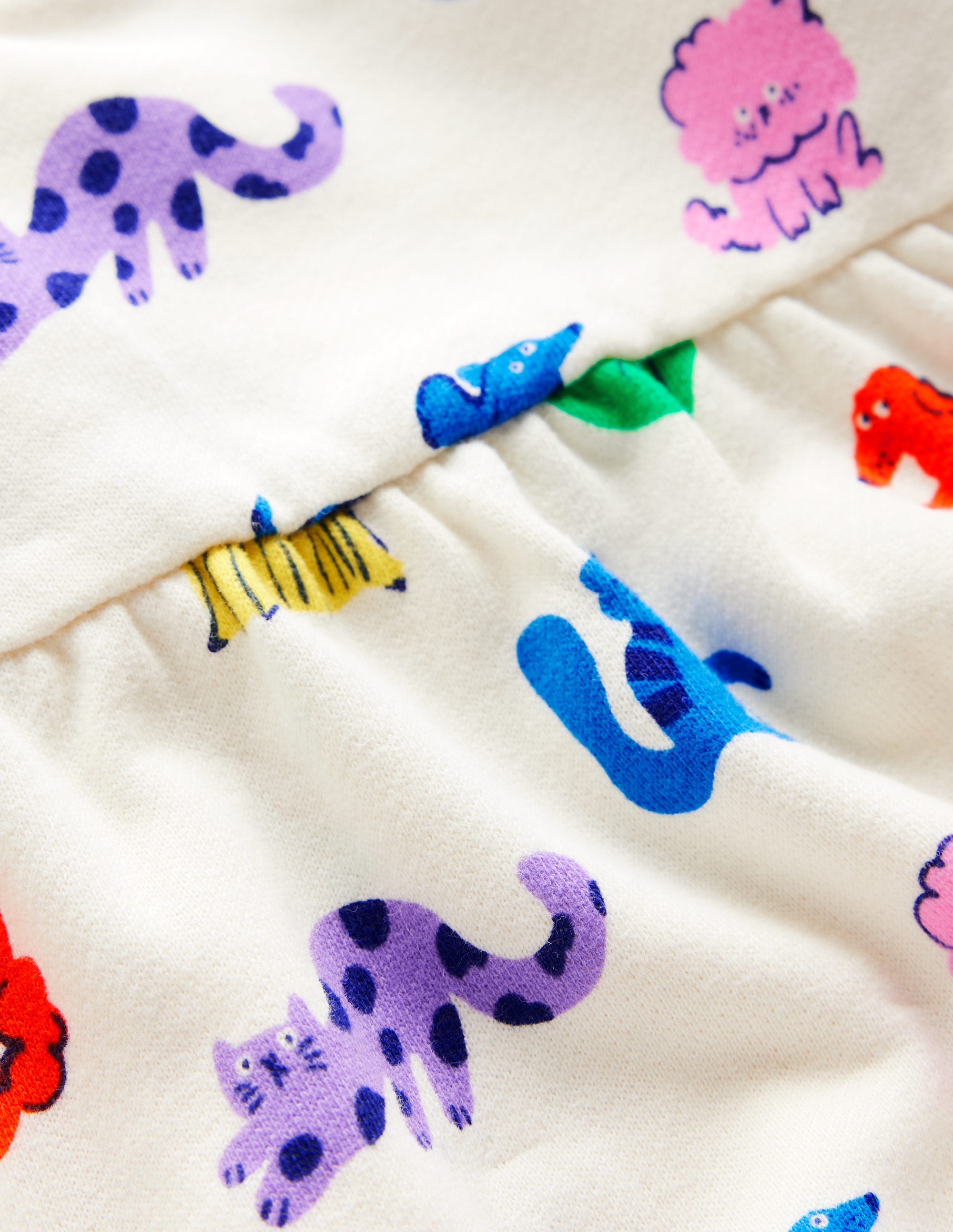 Sweatshirt-Kleid-Regenbogen Haustiere - Image 3