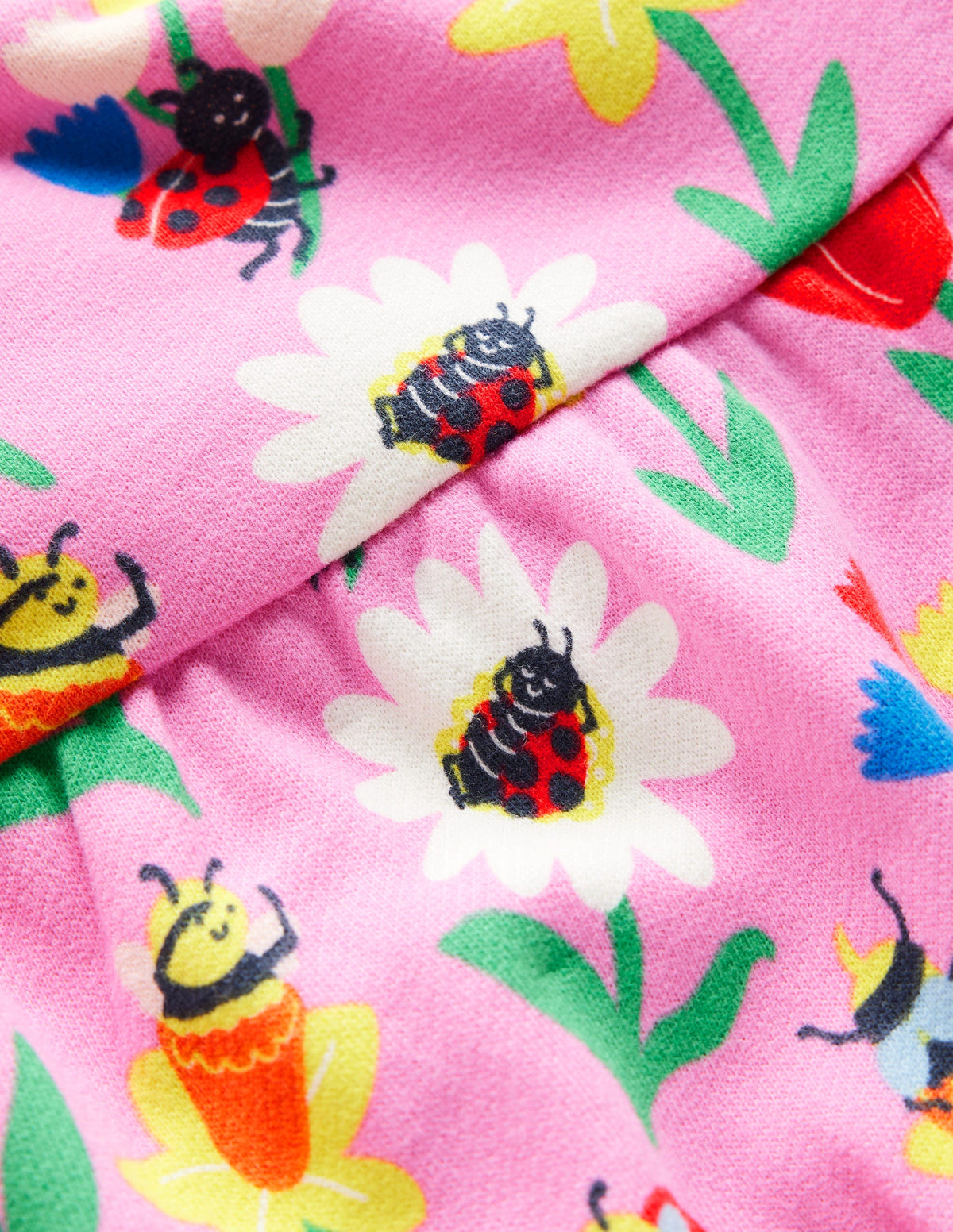 Sweatshirt-Kleid-Fliederzucker Frühlingsgarten-3
