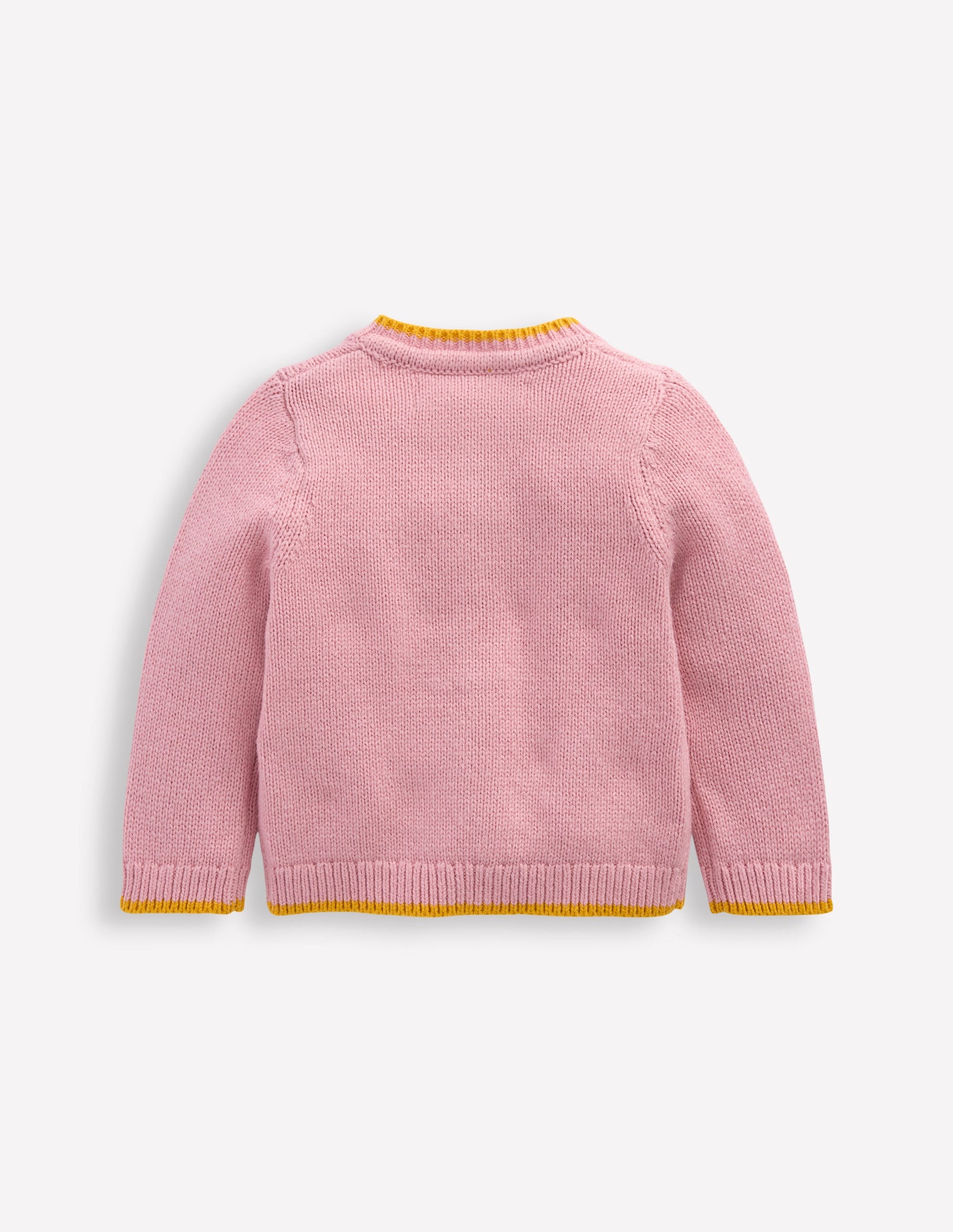 Fun Logo Cardigan-Vintage Pink Chicks-2