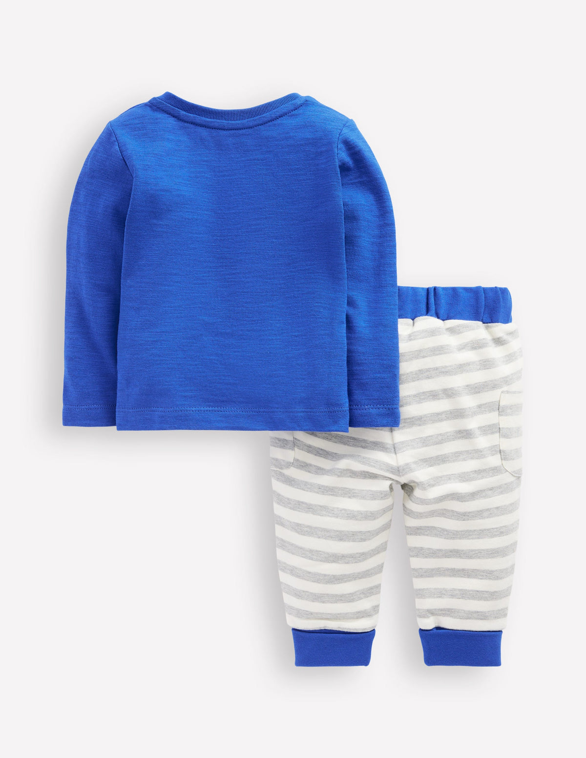 Lustiges Spielset aus Jersey-Leuchtendes Blau Hase-2