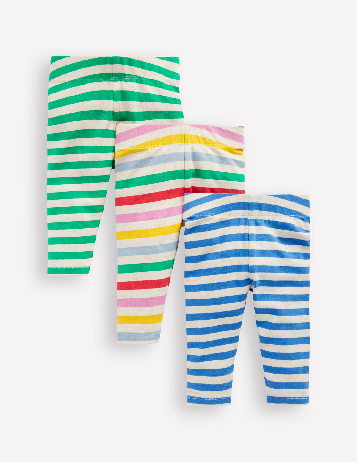 Striped 3 Pack Legging-Oatmeal Multi Stripe-1
