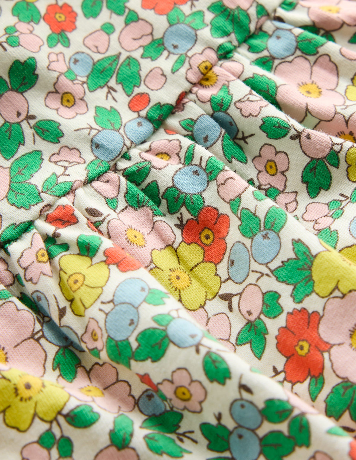Jerseykleid mit Peter-Pan-Kragen-Vanilleweiß Apfelblüte - Image 3