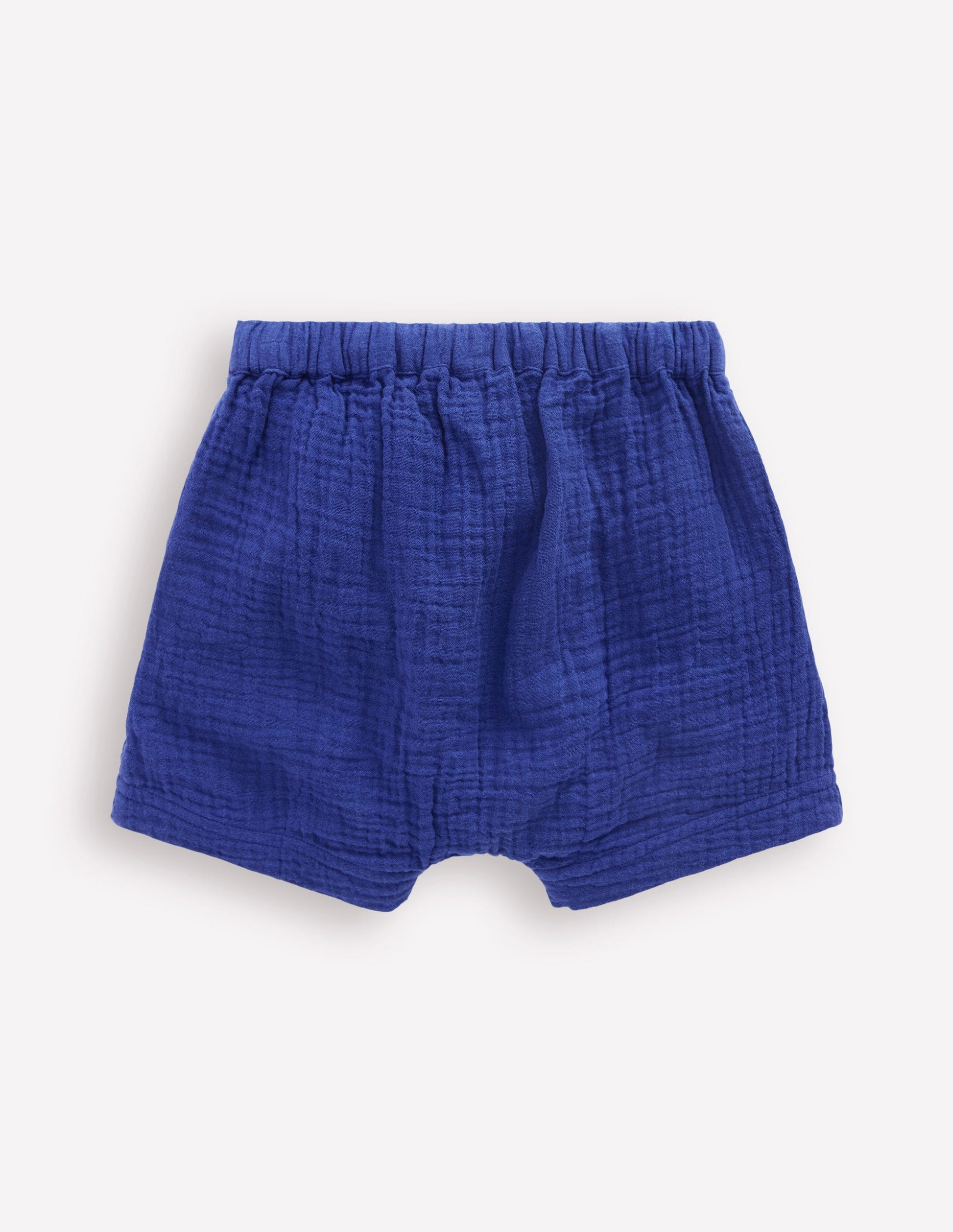 Short tissé garçon-Aristocratic Blue/ Ivory Stripe-2