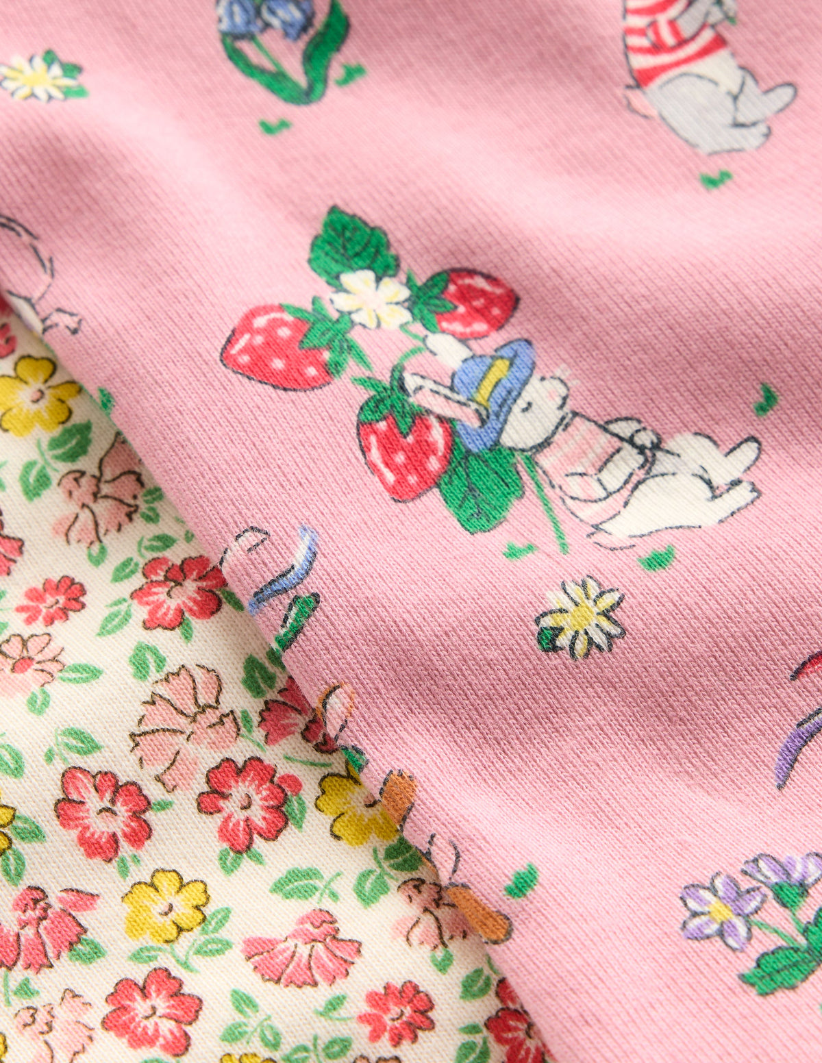 Kurze Strampler im Doppelpack-Bunt Sommer Blumenbeet - Image 6