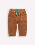 Kuschelige, gefütterte Hose-Hellbraun