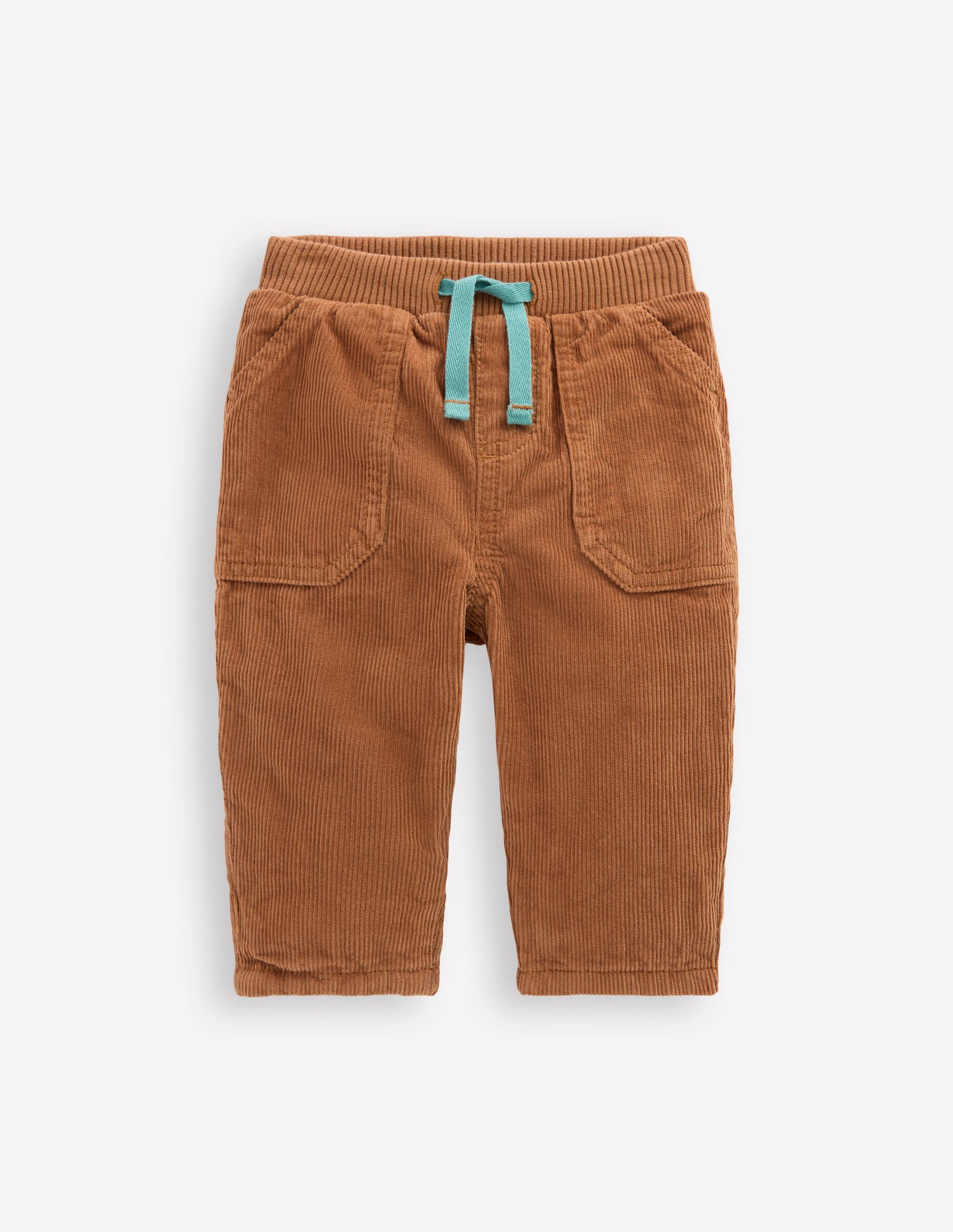 Kuschelige, gefütterte Hose-Hellbraun-1