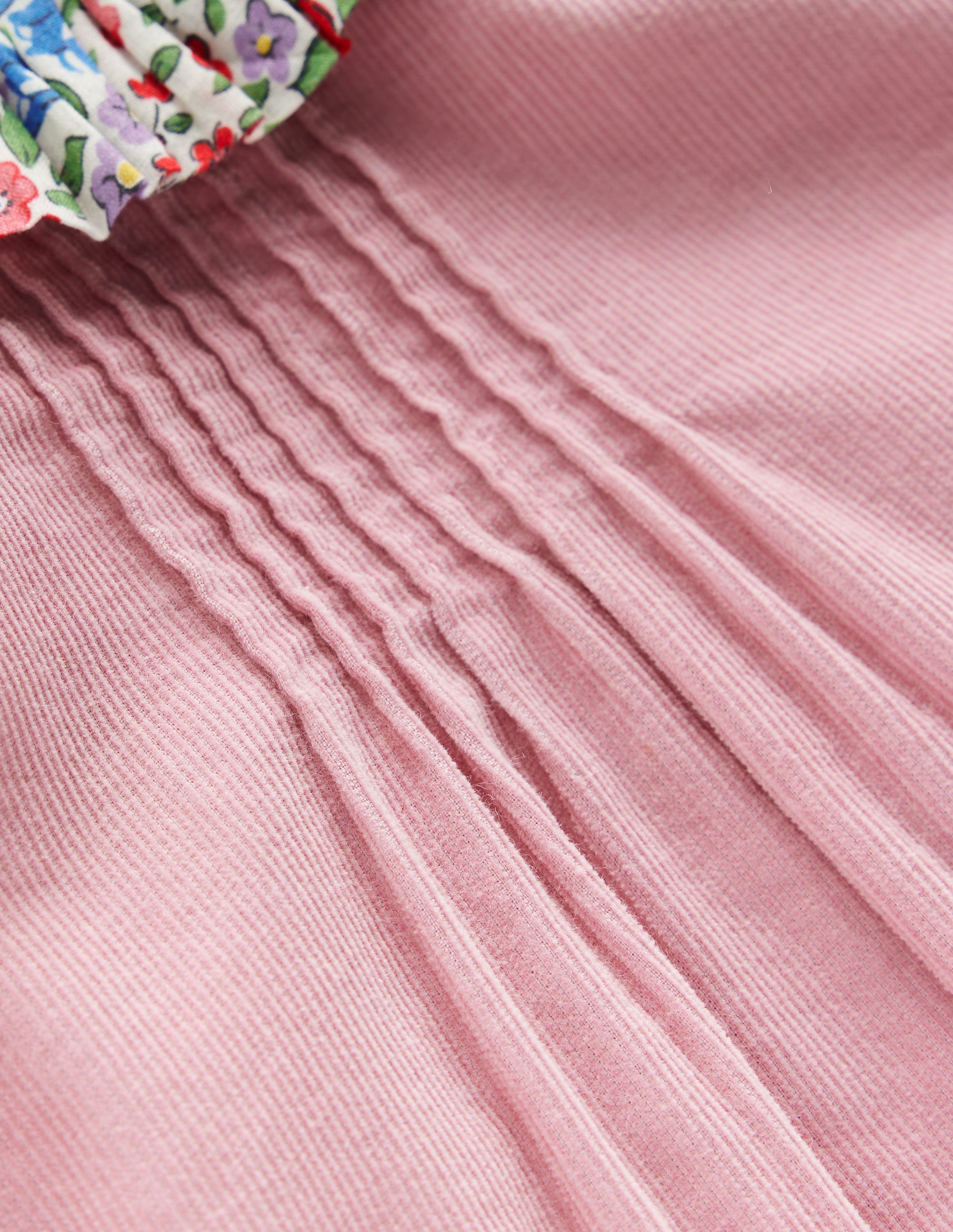 Gewebtes Kleid mit Rüschenausschnitt-Animals/Stripe - Image 3