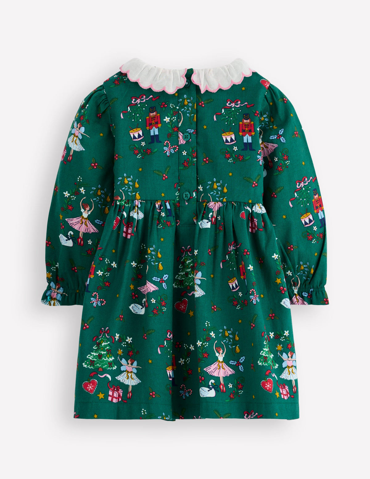 Gesmoktes Partykleid-Alpingrün Festlich - Image 2