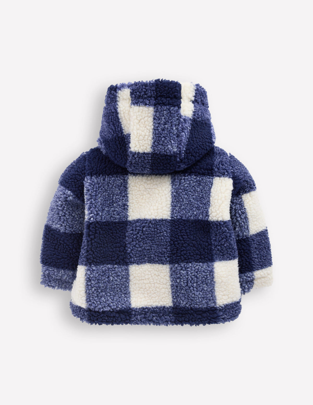Teddyfell-Dufflecoat für Jungen-Navy, Vichykaros SS18G003 - Image 2