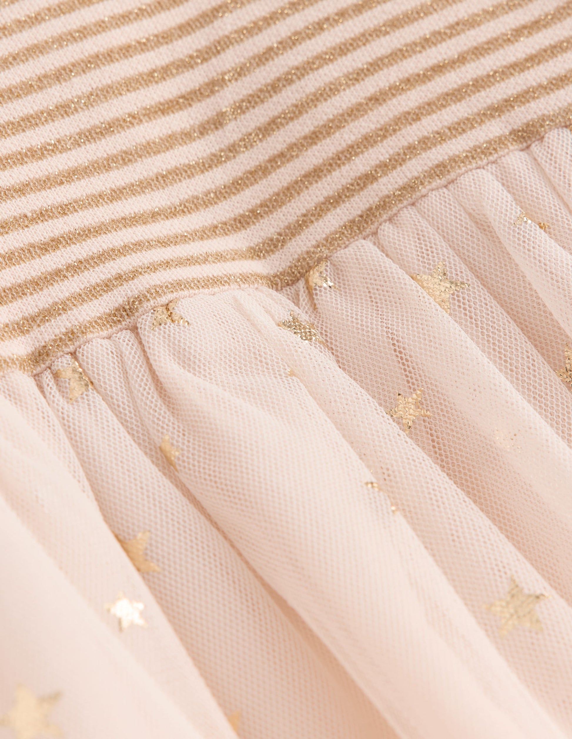 Jersey-Tüllkleid-Sanftes Naturweiß/Goldkonfetti-3