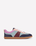 Erin Retro-Tennisschuhe-Cord Blockfarben