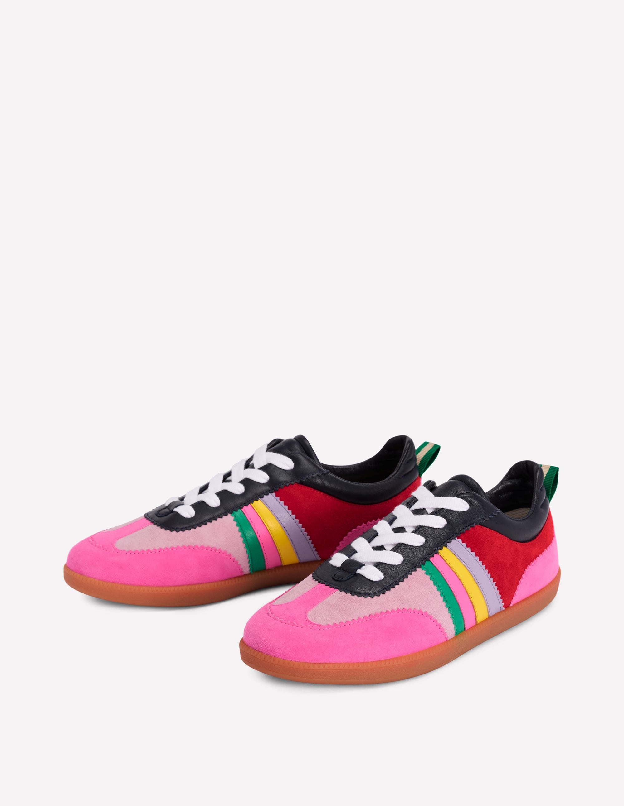 Erin Retro Tennis Trainers-Multicolour - Image 3