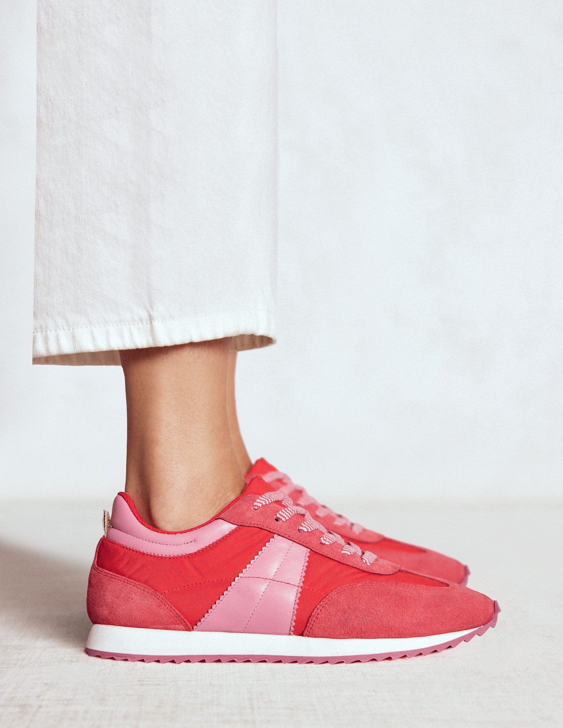 Retro Laufschuhe-ROT-2