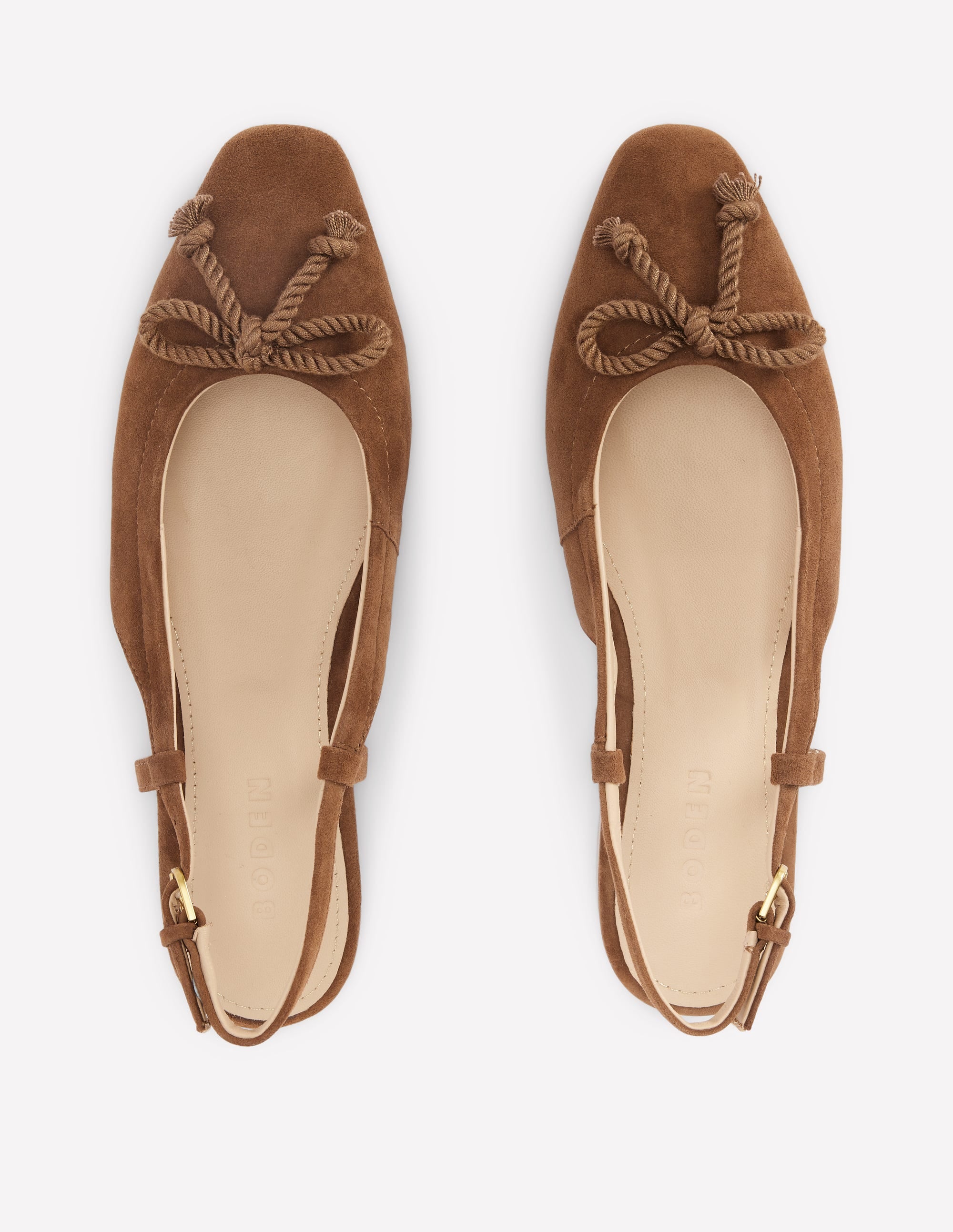 Flache Slingback-Sandalen-Raue Umbra - Image 5