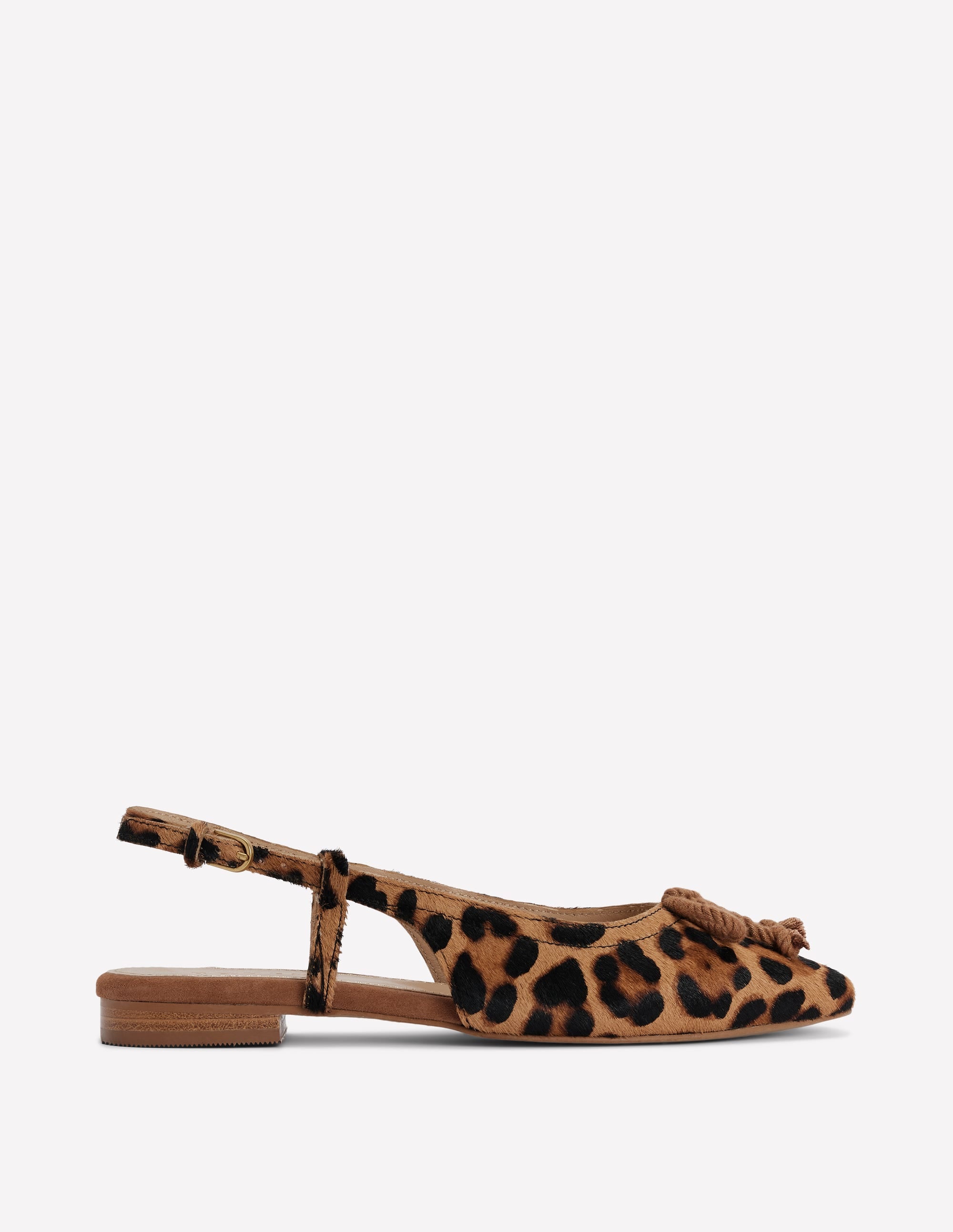 Easy Slingback Flats-Classic Leopard - Image 1