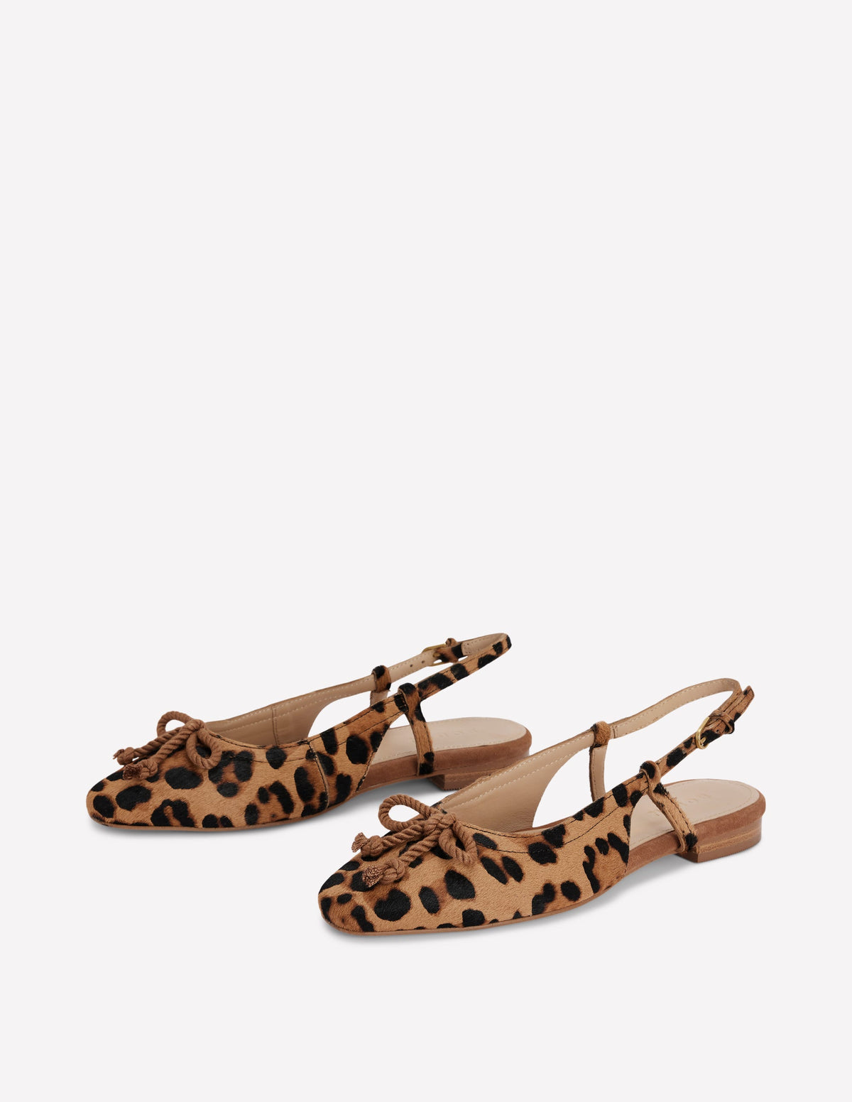 Easy Slingback Flats-Classic Leopard - Image 3