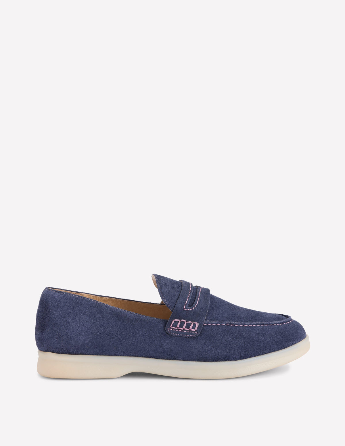 Leichte, weiche Loafer-Marineblau-1