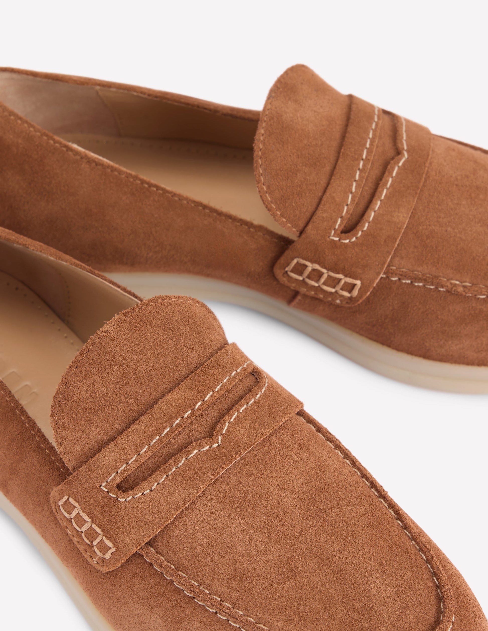 Leichte, weiche Loafer-Hellbraun-6