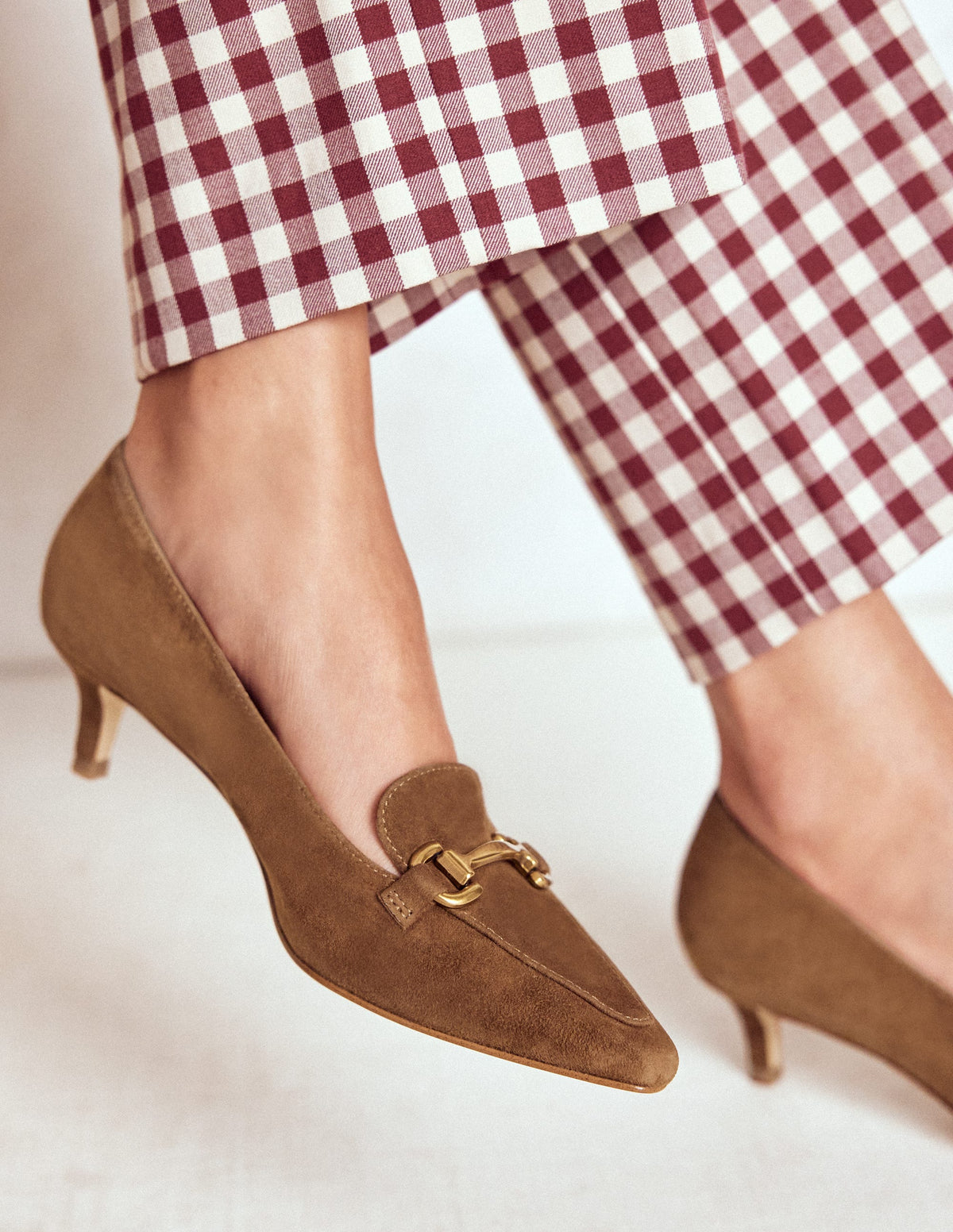 Iris Heel Snaffle Point Loafer-Raw Umber - Image 2