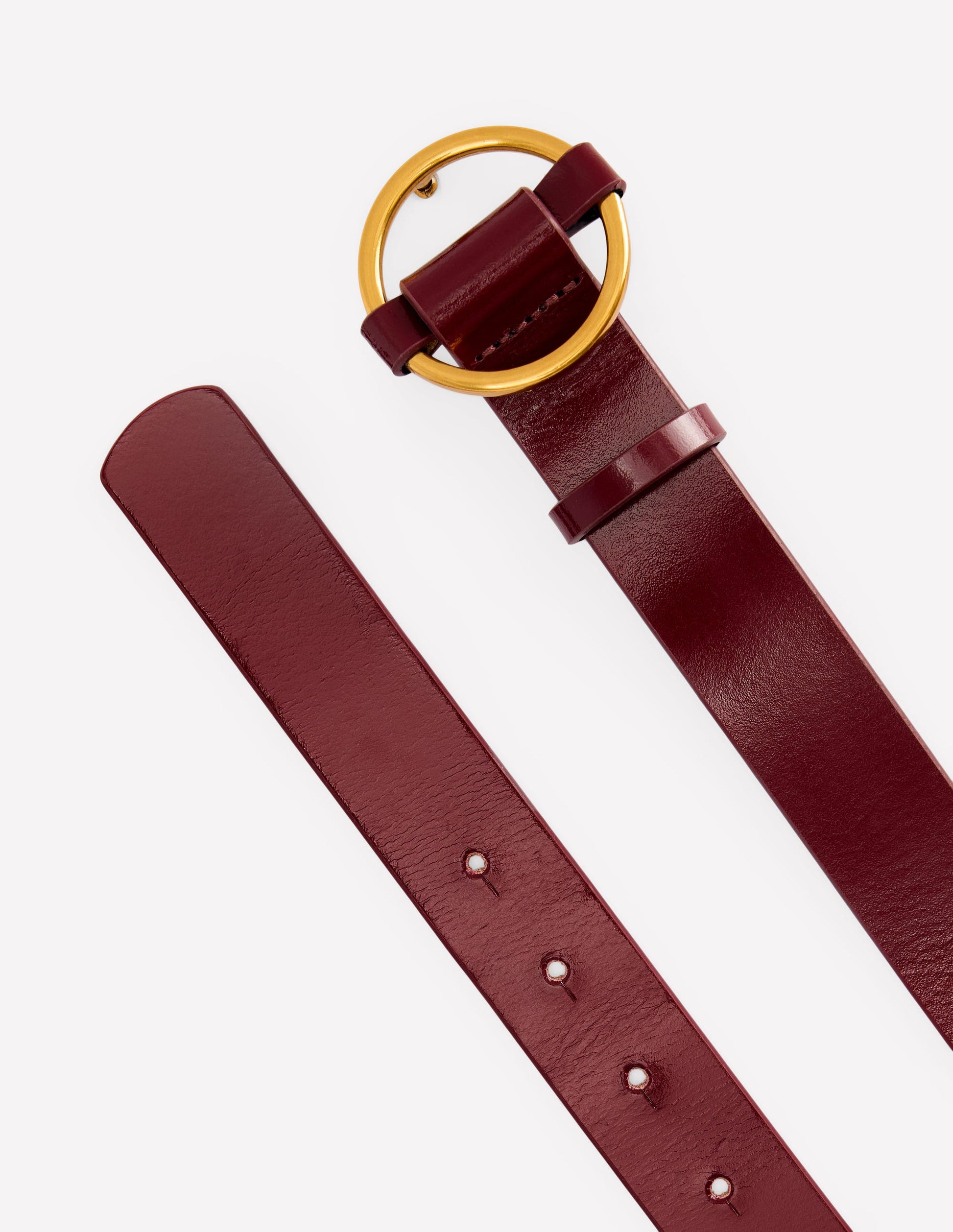 Klassischer Gürtel-Oxblood-3