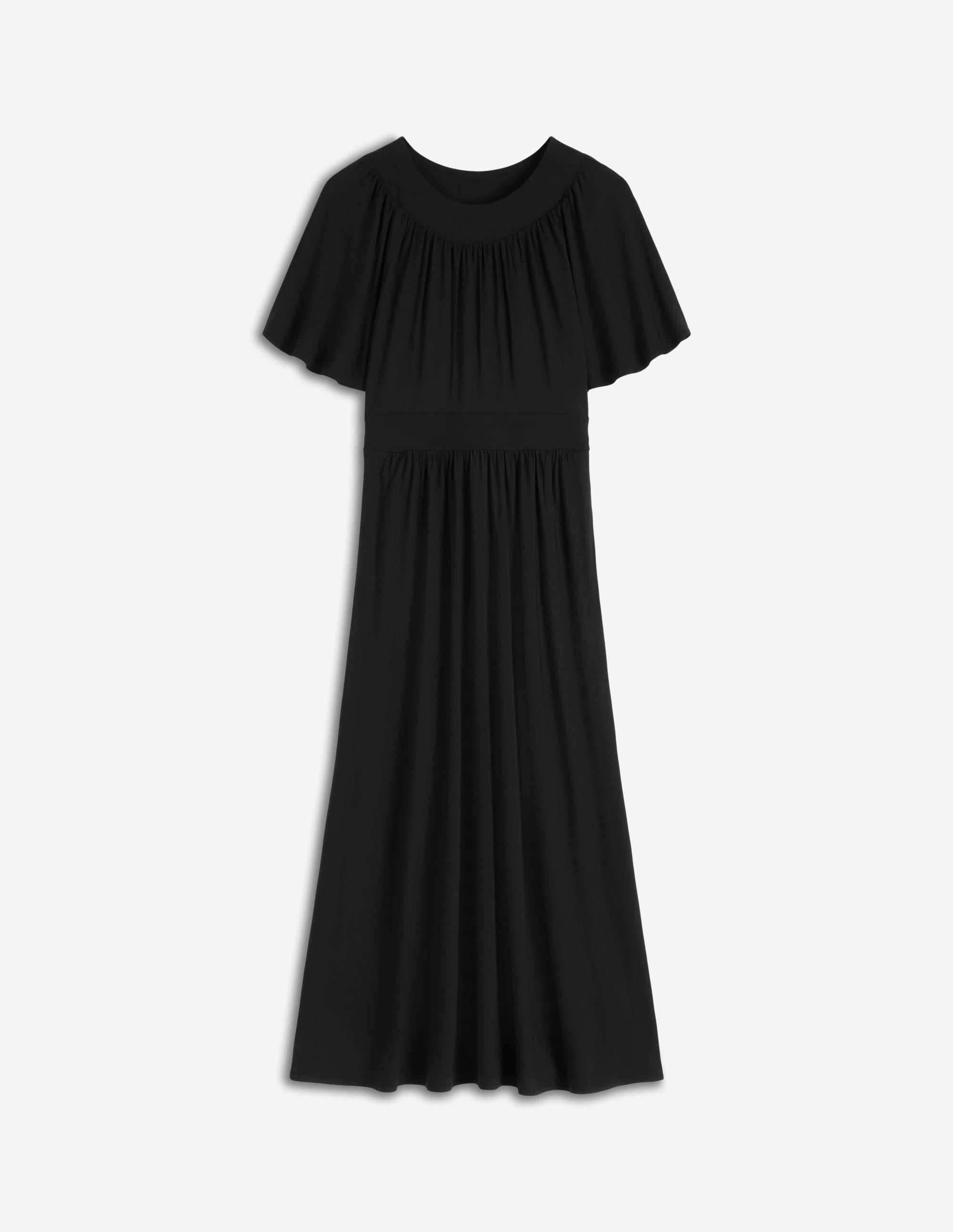 Maxikleid mit Passe-Schwarz - Image 6