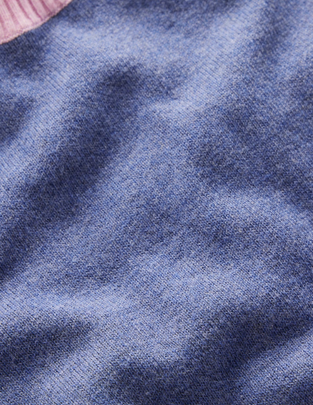 Meg Pullover mit Raglanärmeln-Blau, Rosa Blockfarben - Image 6