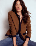 Libby Strickjacke-Kamelbraun