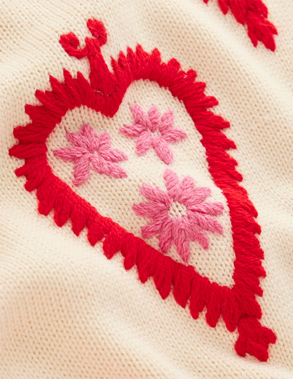 Pullover mit Grafikstickerei-Warmes Naturweiß, Herzen-6