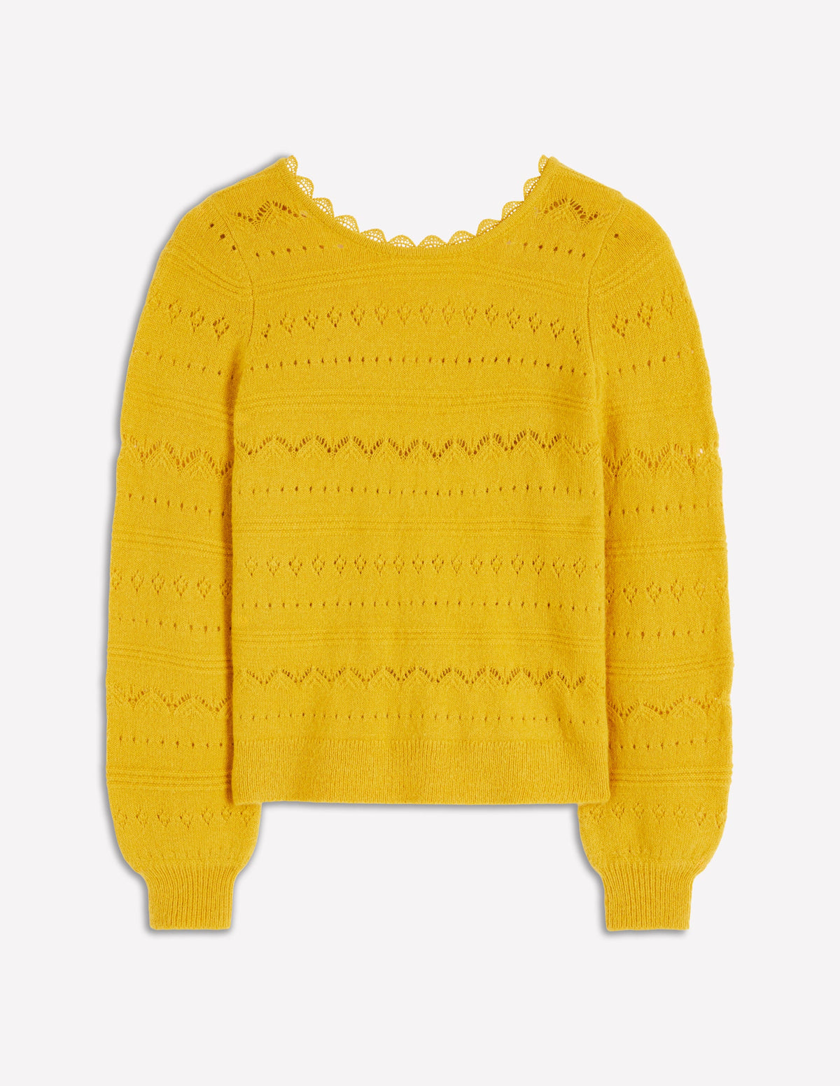 Leticia Pullover mit Spitzenbesatz-Goldenes Roggenfeld - Image 5