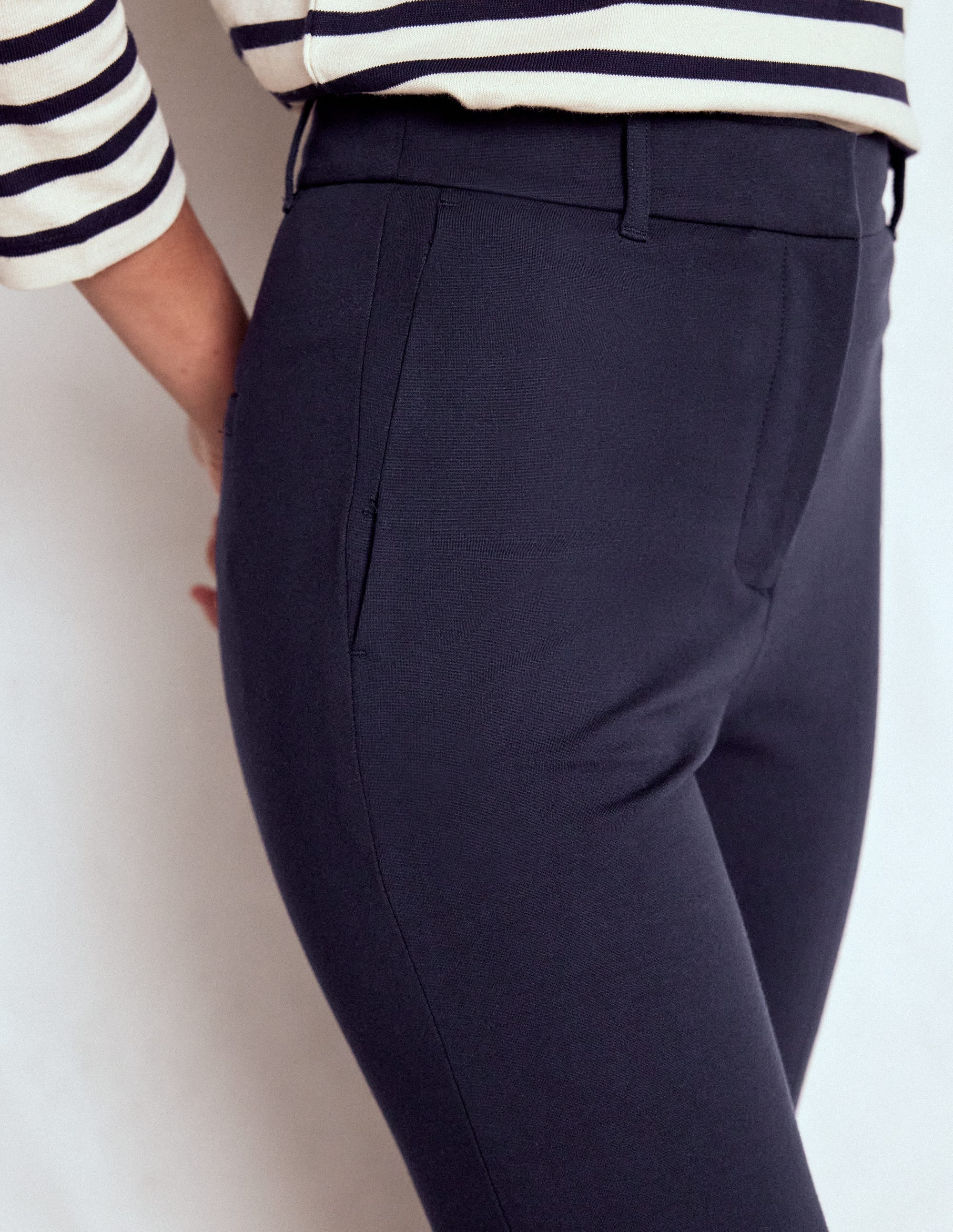 Highgate Ponte-Hose-Aqua Marine Marl - Image 2