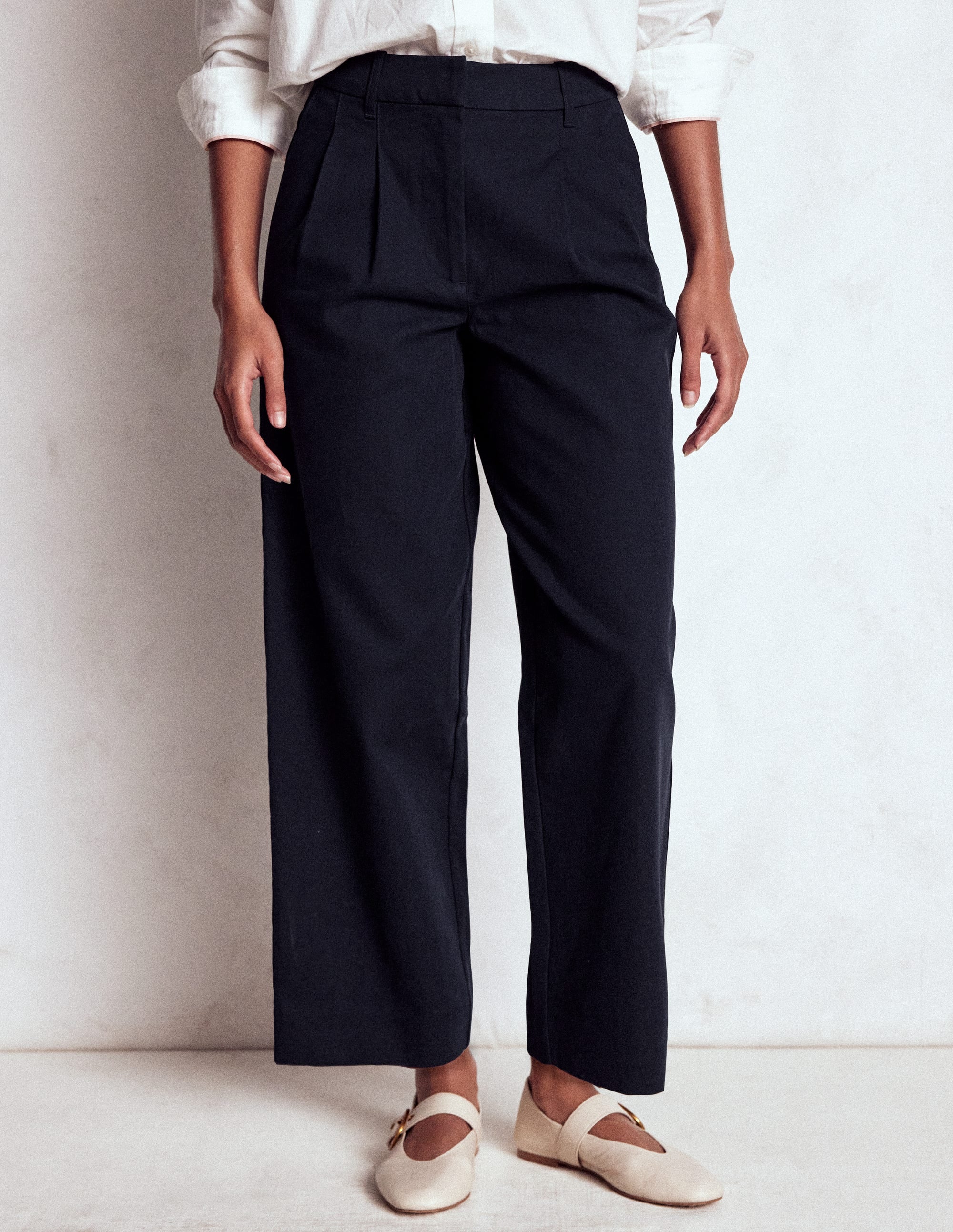 Bloomsbury Baumwollhose-Marineblau - Image 4