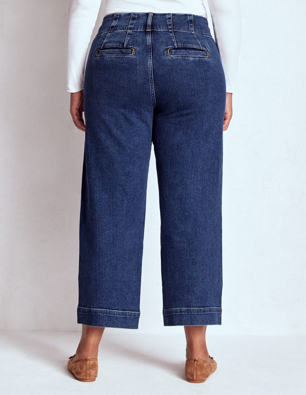 Primrose Verkürzte Jeans-Beatnik Red - Image 11