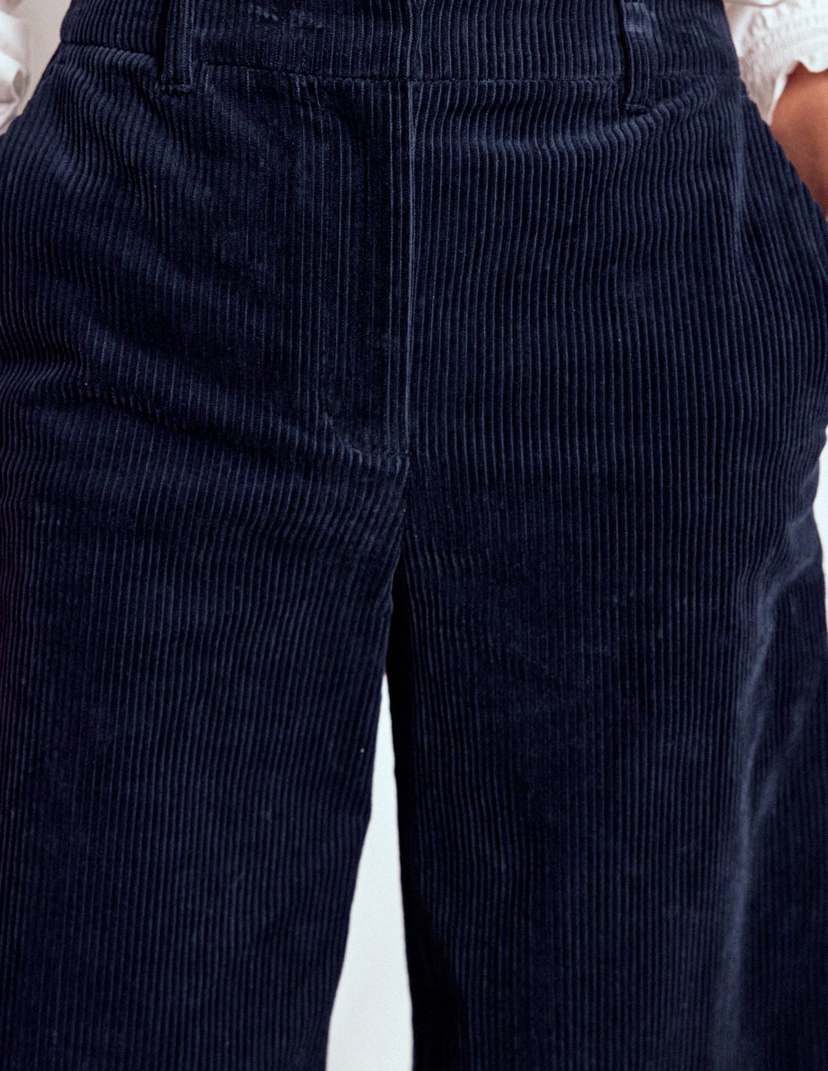 Belgravia Hose aus Jumbo-Cord-Marineblau - Image 2