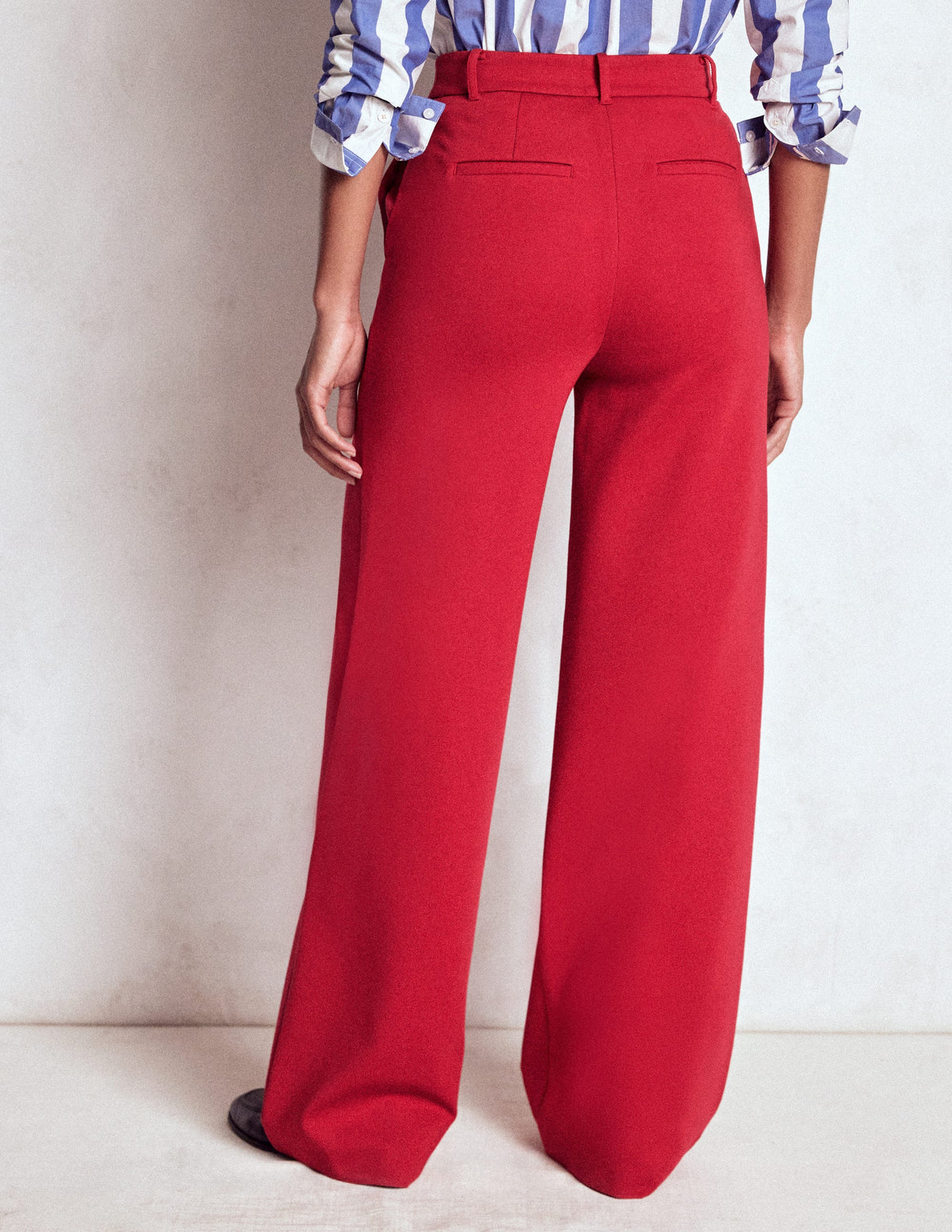 Belgravia Ponte-Hose-Karminrot - Image 3