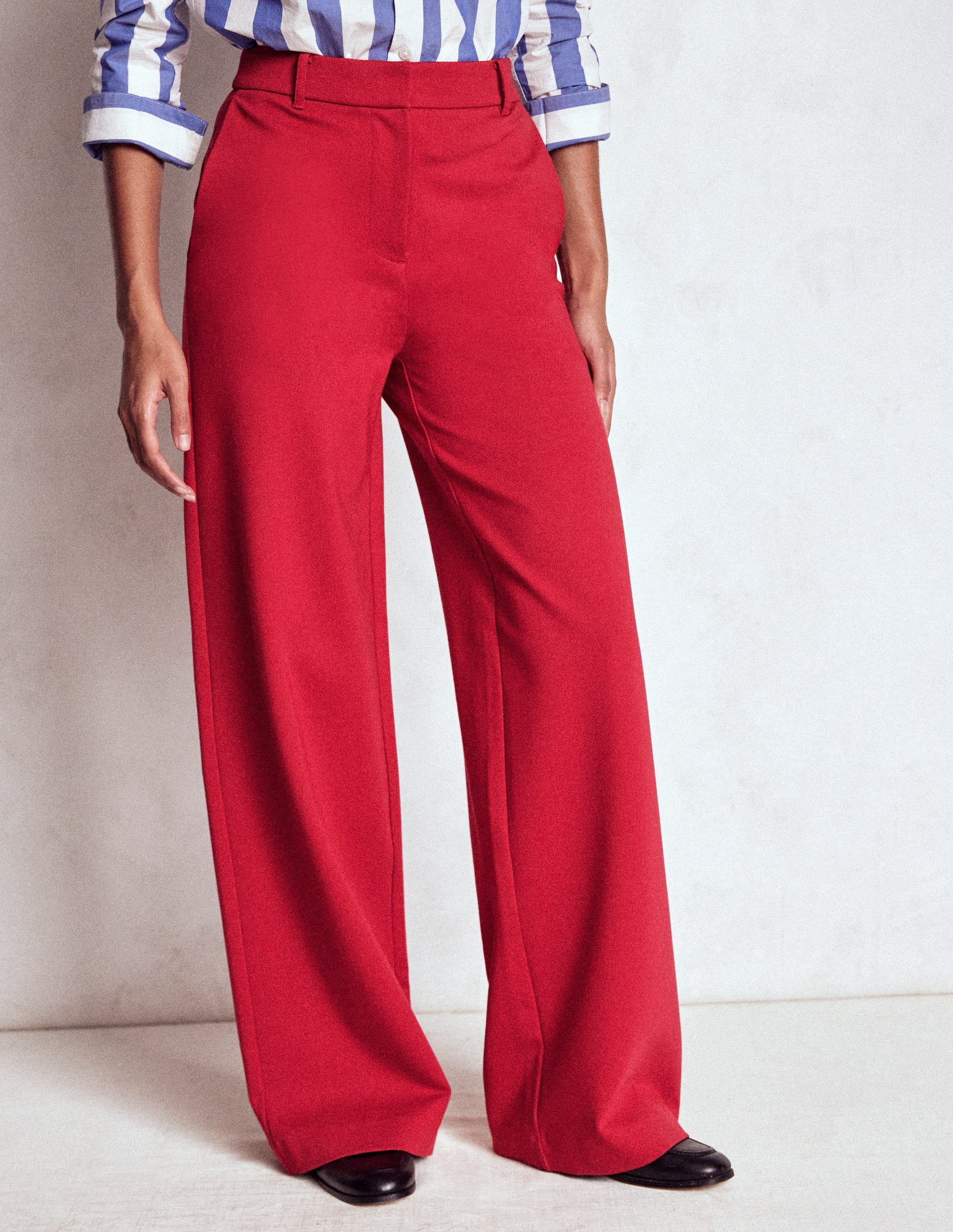 Belgravia Ponte-Hose-Karminrot - Image 4