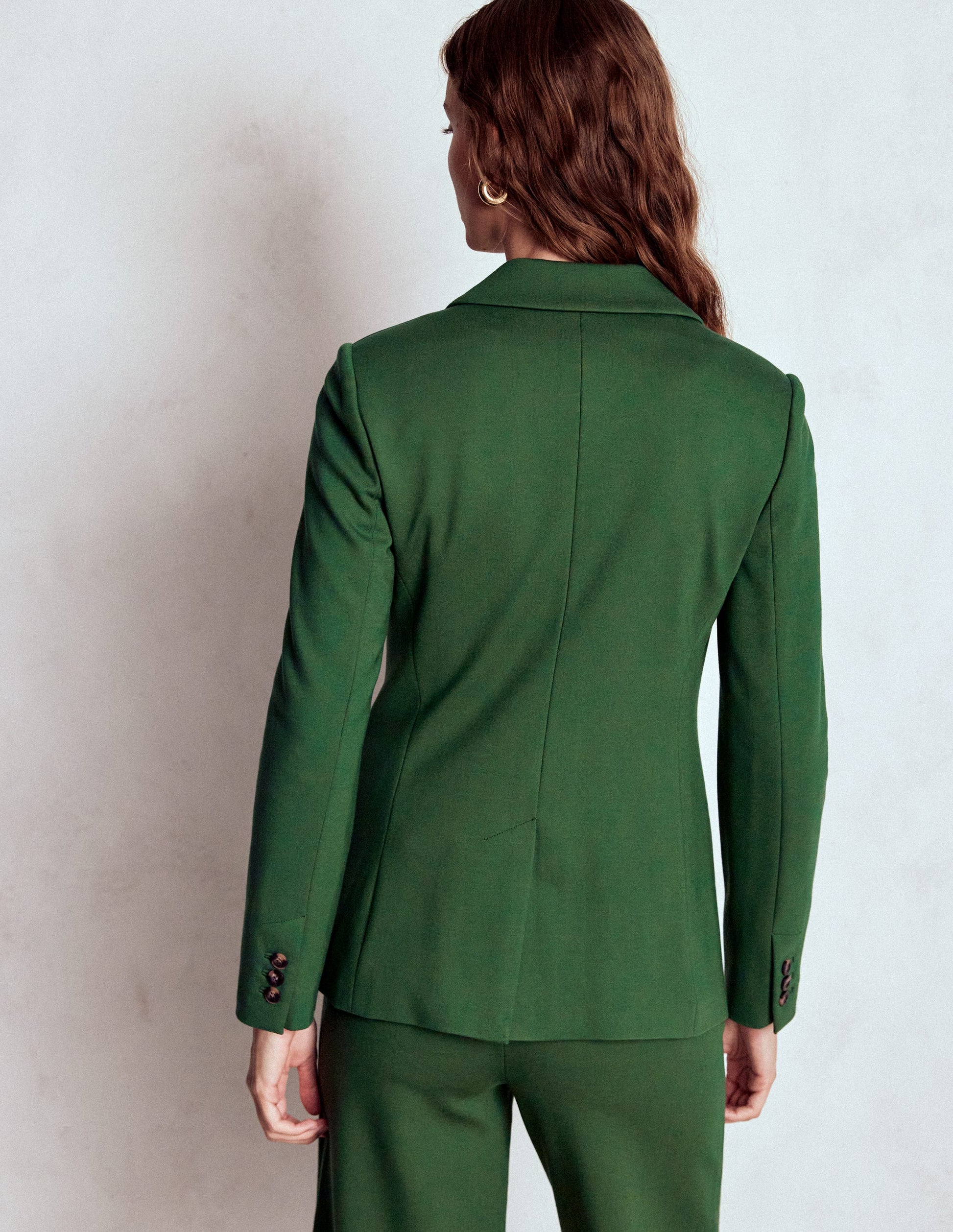 Marylebone Ponte-Blazer-Jagdgrün-3