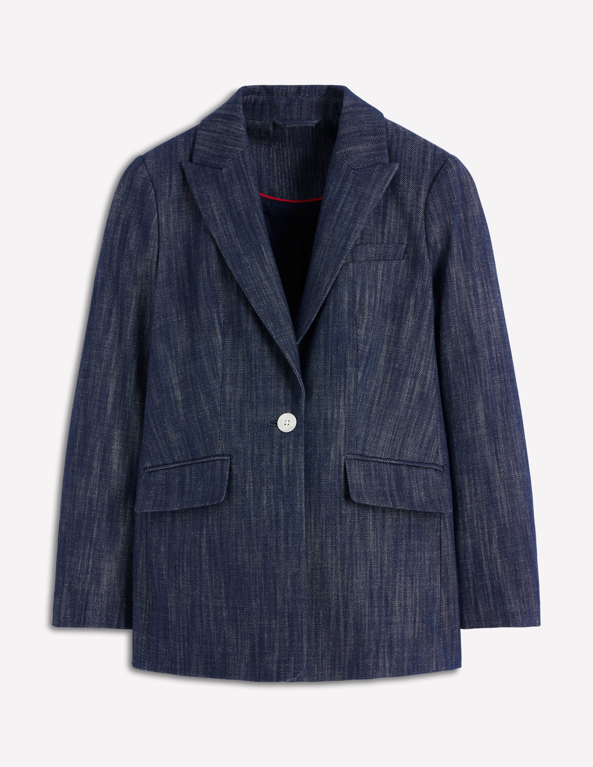 Woodbridge Twill Blazer-Navy, Indigo - Image 9