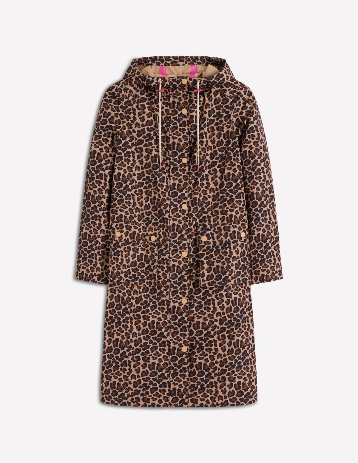 Lange Regenjacke-Bunt, Gepard Punkte-6