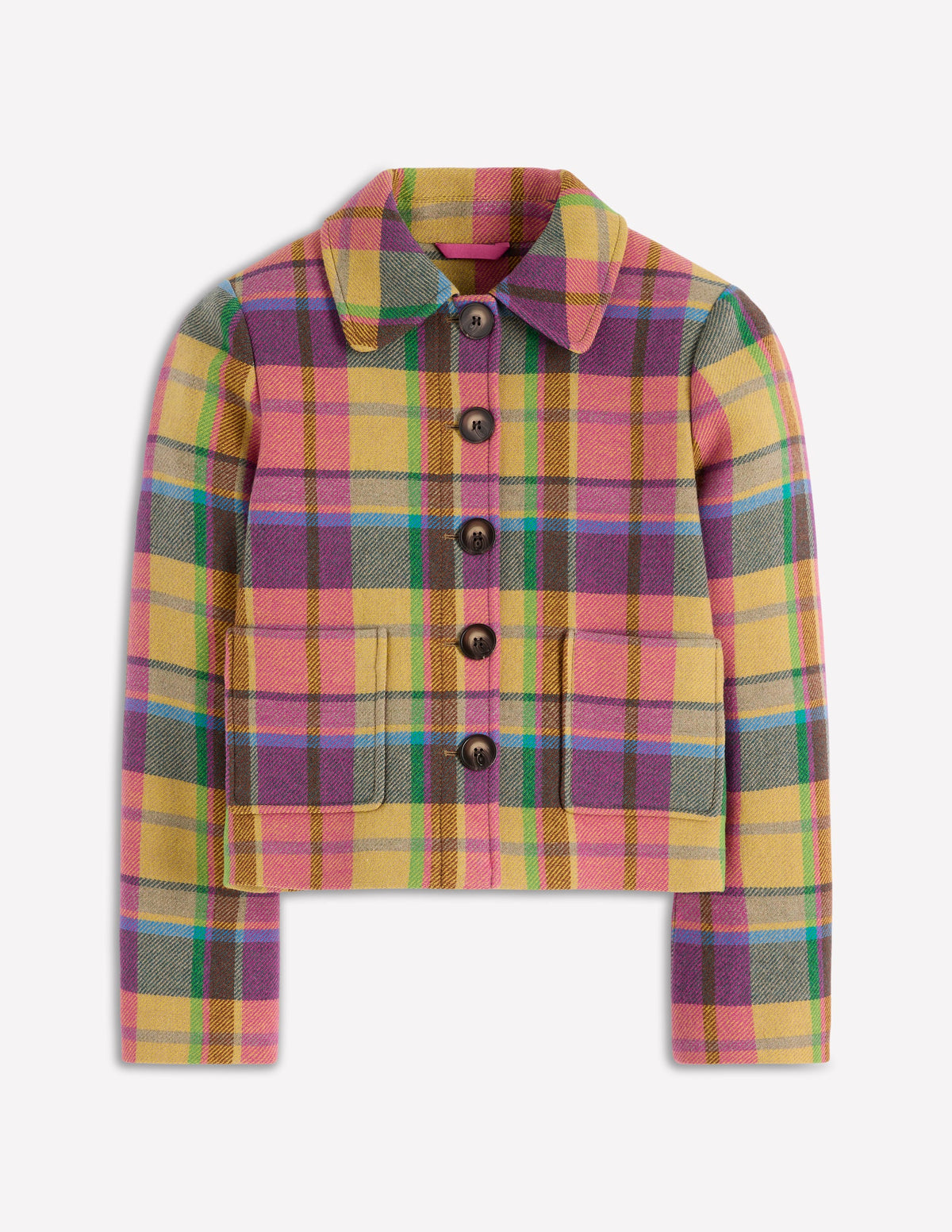 Knightsbridge Wolljacke-Bunt Karomuster - Image 6