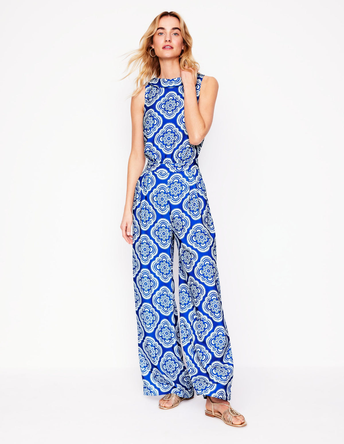 Clarissa Overall-Galerie-Blau, Botanic Blush-Motiv-1