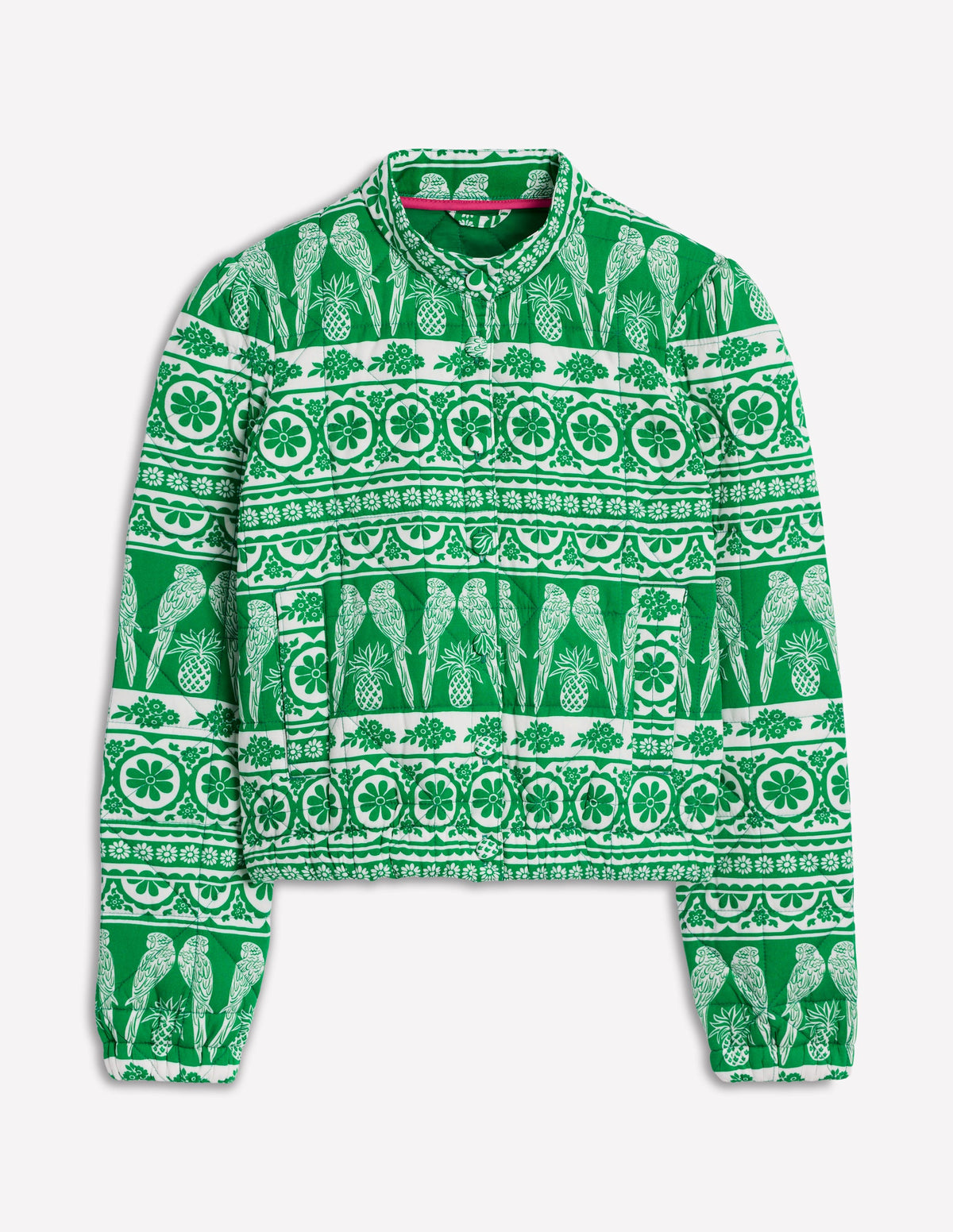 Highbury Steppjacke-Tropenornament - Image 6