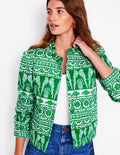Highbury Steppjacke-Tropenornament
