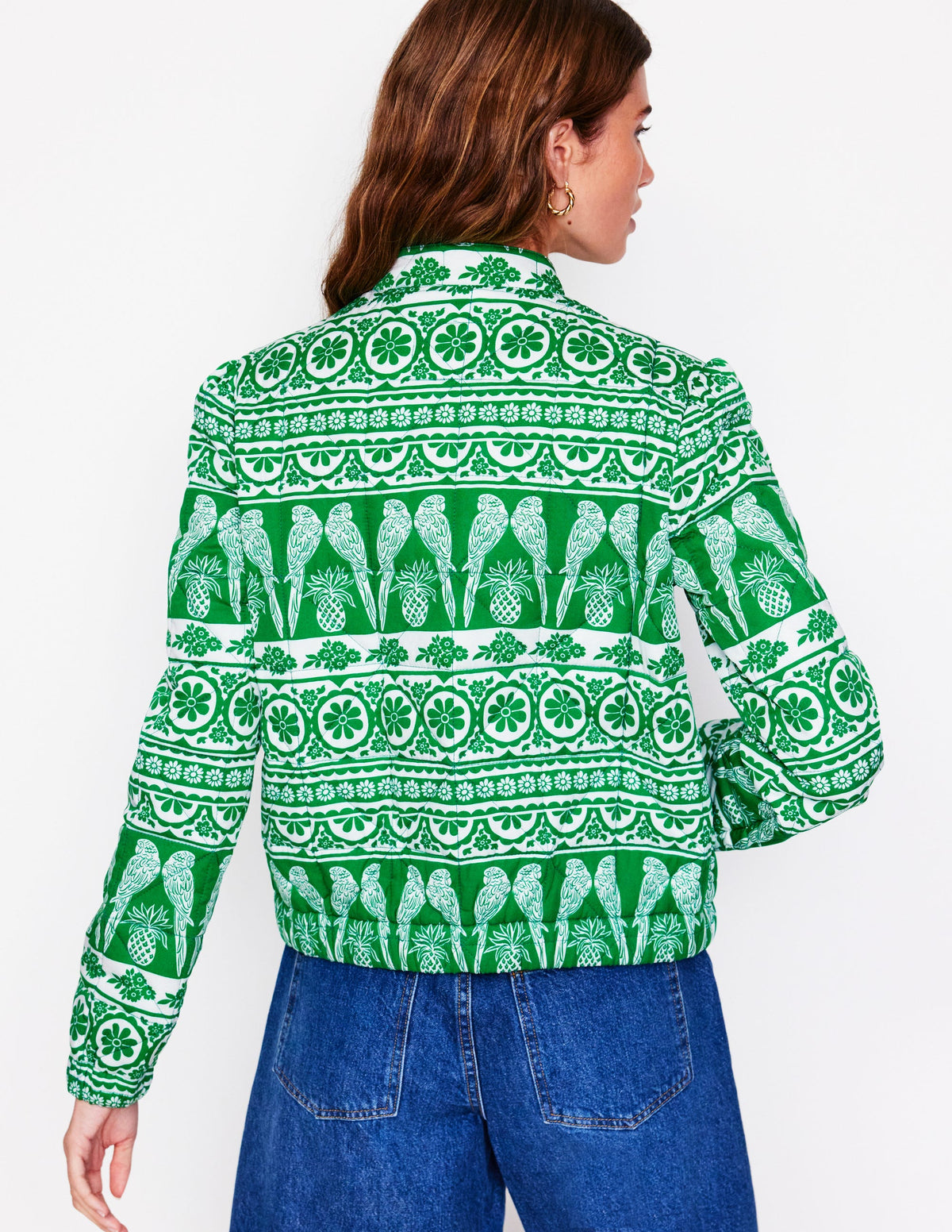 Highbury Steppjacke-Tropenornament - Image 4