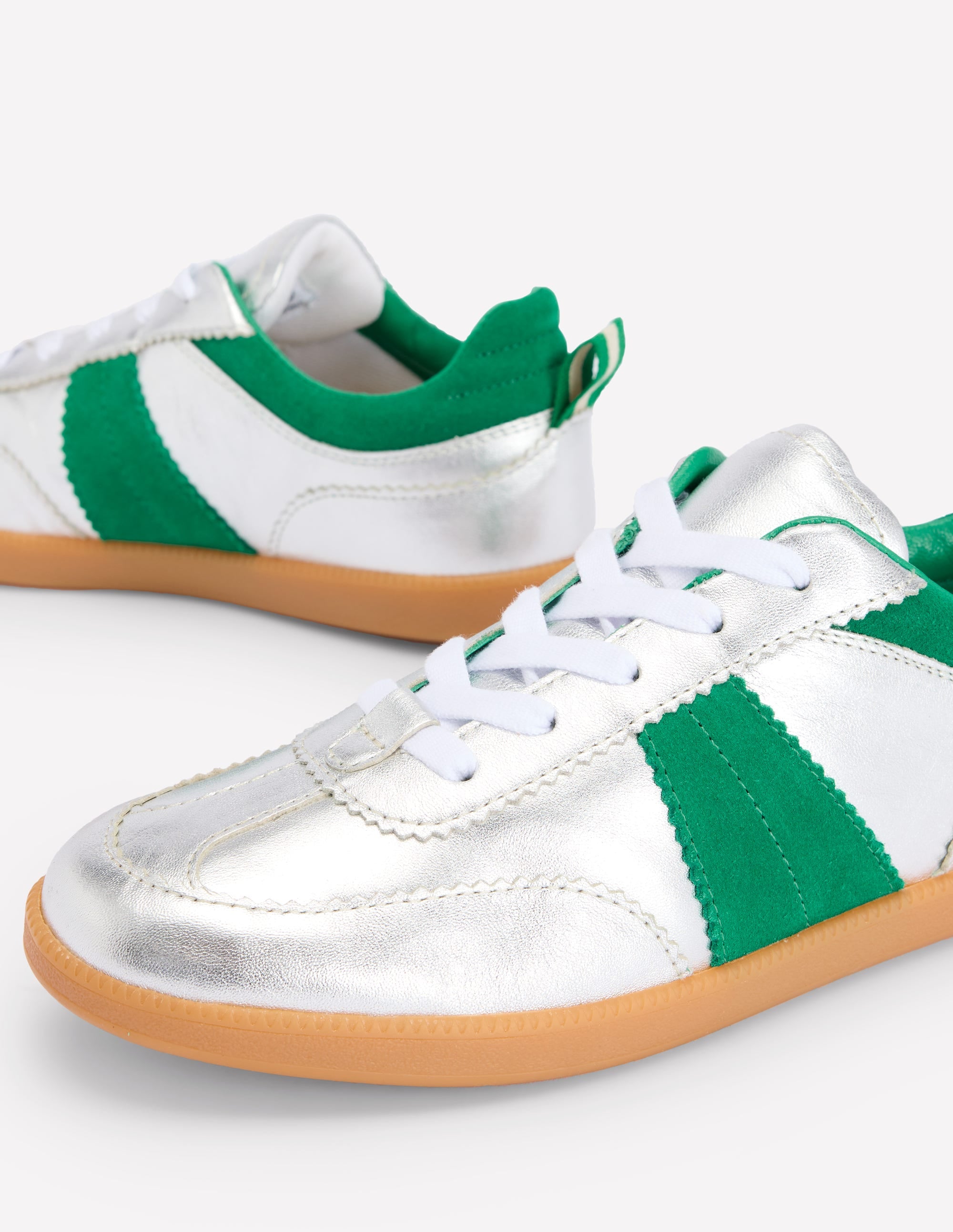 Erin Retro-Tennisschuhe-Silber - Image 5