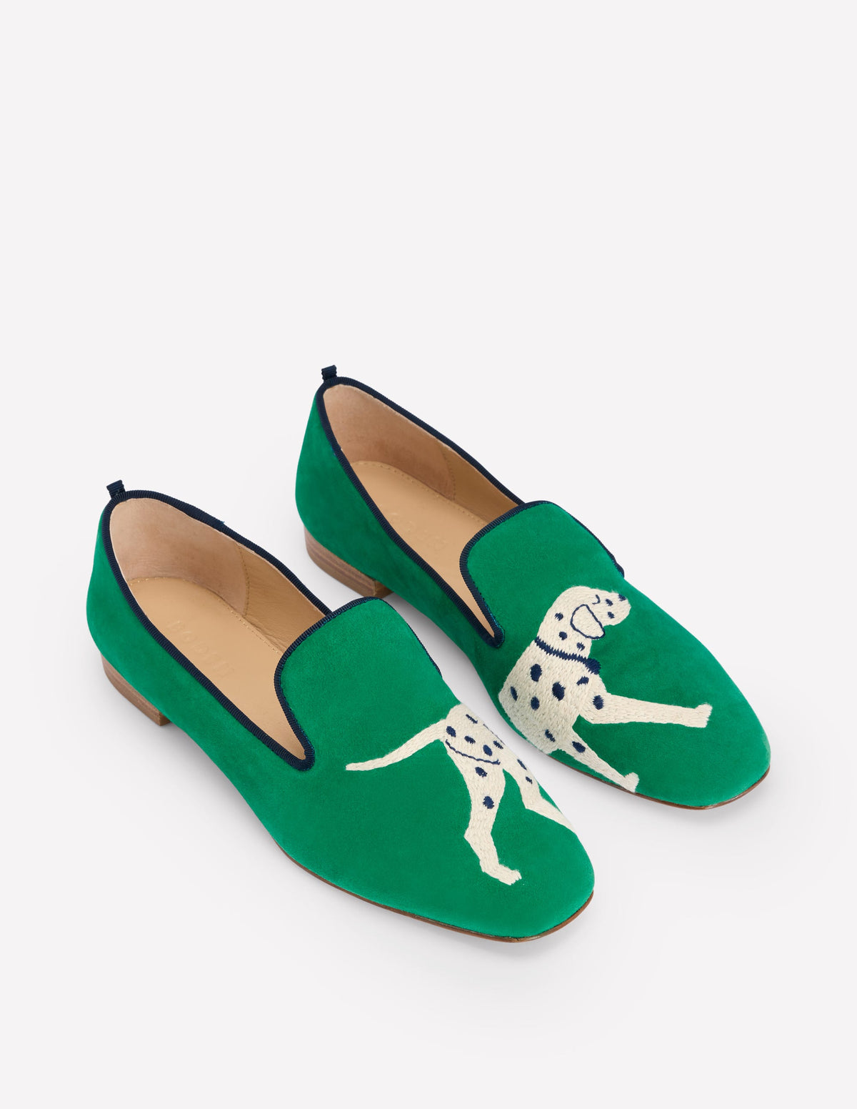 Loafer im Slipper-Stil-Smaragdgrün, Hund - Image 3