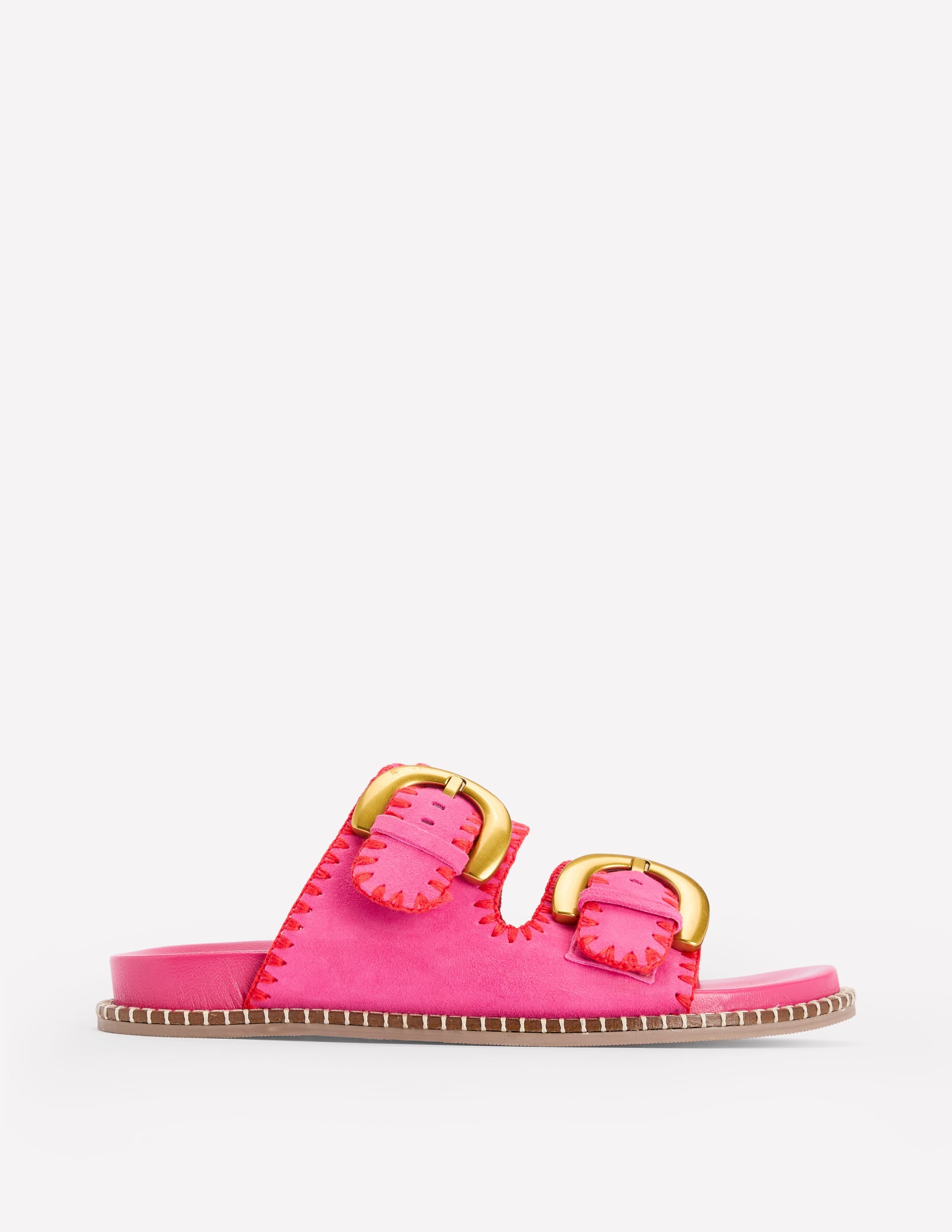 Alberta Sandalen mit Fußbett-Festivalrosa/Briefkastenrot - Image 1